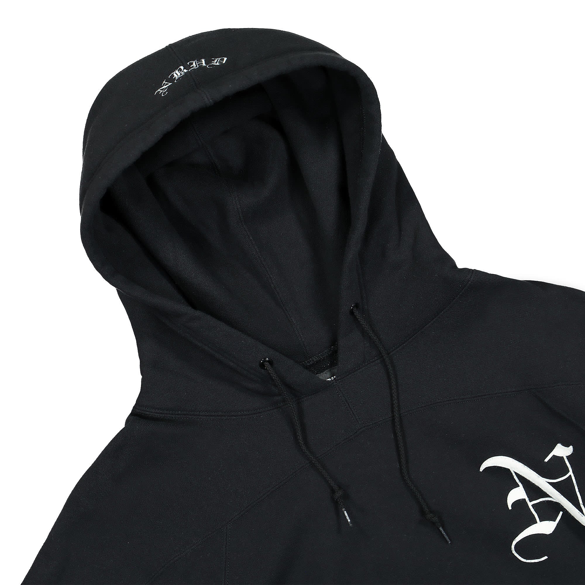 Neighborhood Classic-S Hooded Sweatshirt Black Hoodies Close-up | Overkill