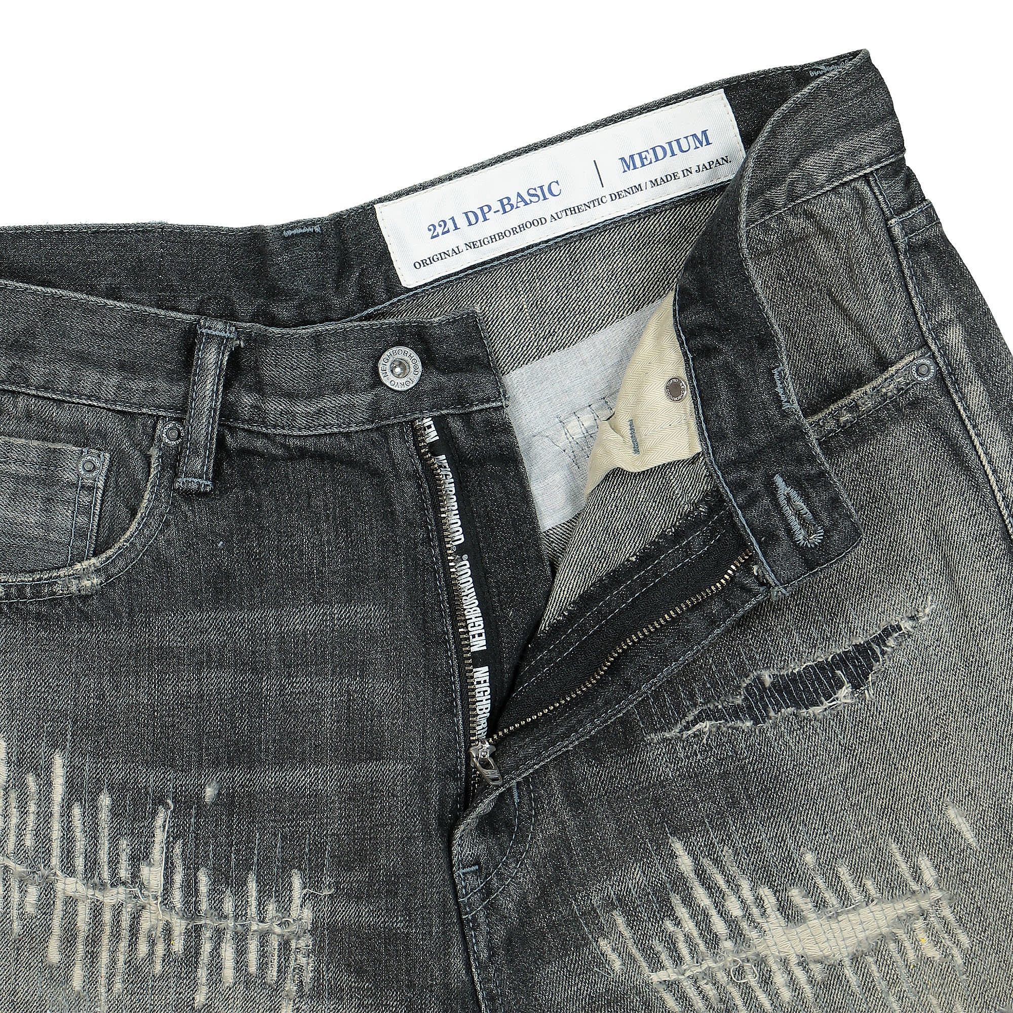Neighborhood Savage Deep Basic Denim Pants Black Jeans Detailfoto | Overkill
