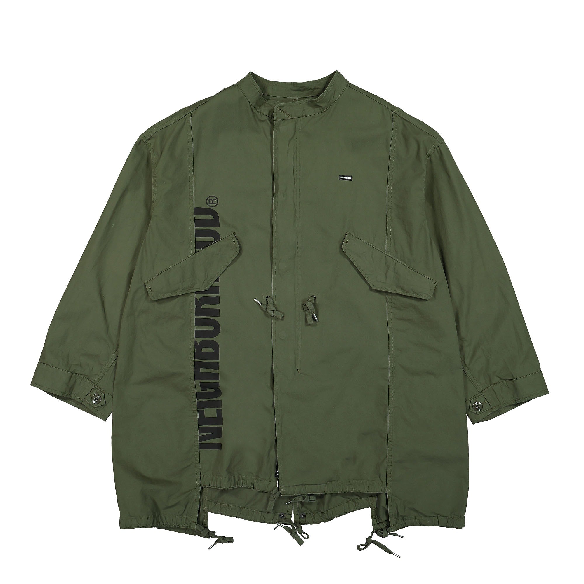 Neighborhood Fishtail / C-Coat Olive Drab Coats 221YTNH-JKM02 | Overkill