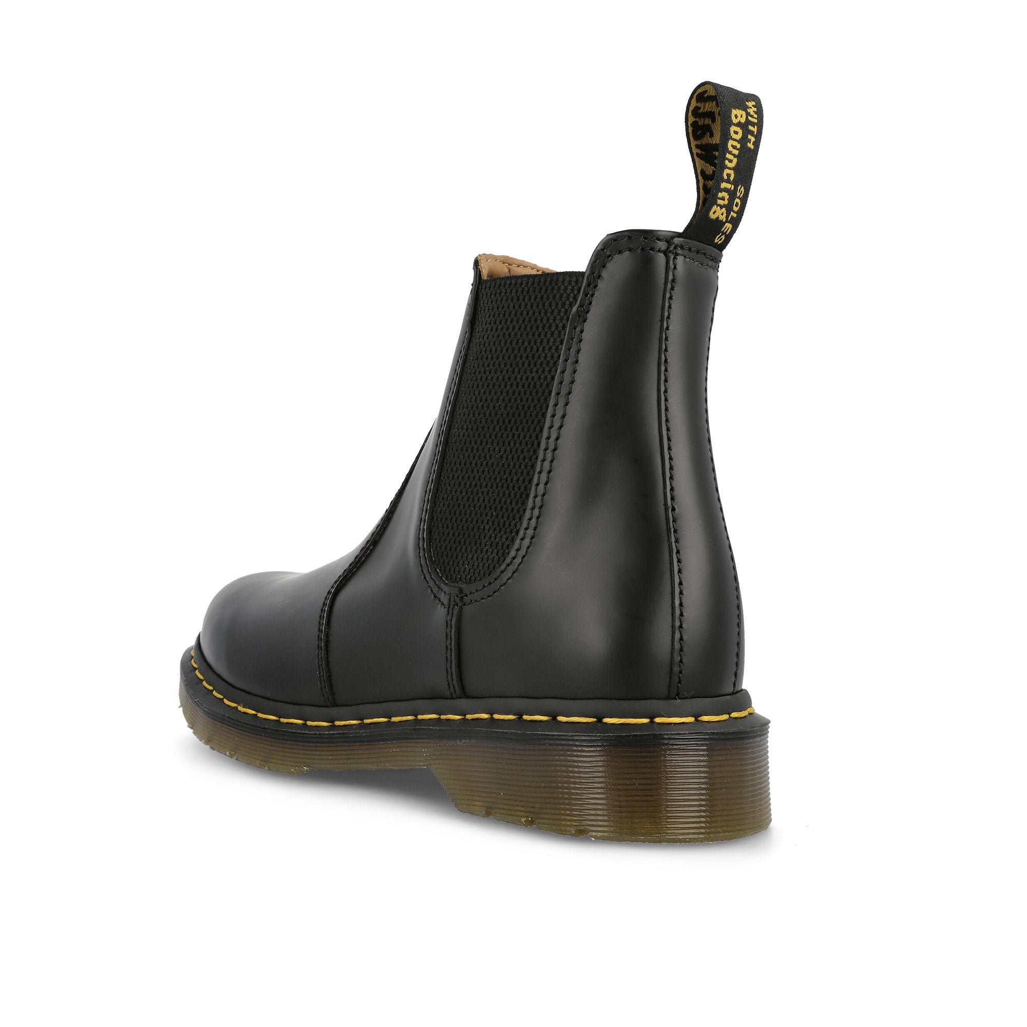Dr. Martens 2976 Ys Black Smooth Black Boots Material | Overkill
