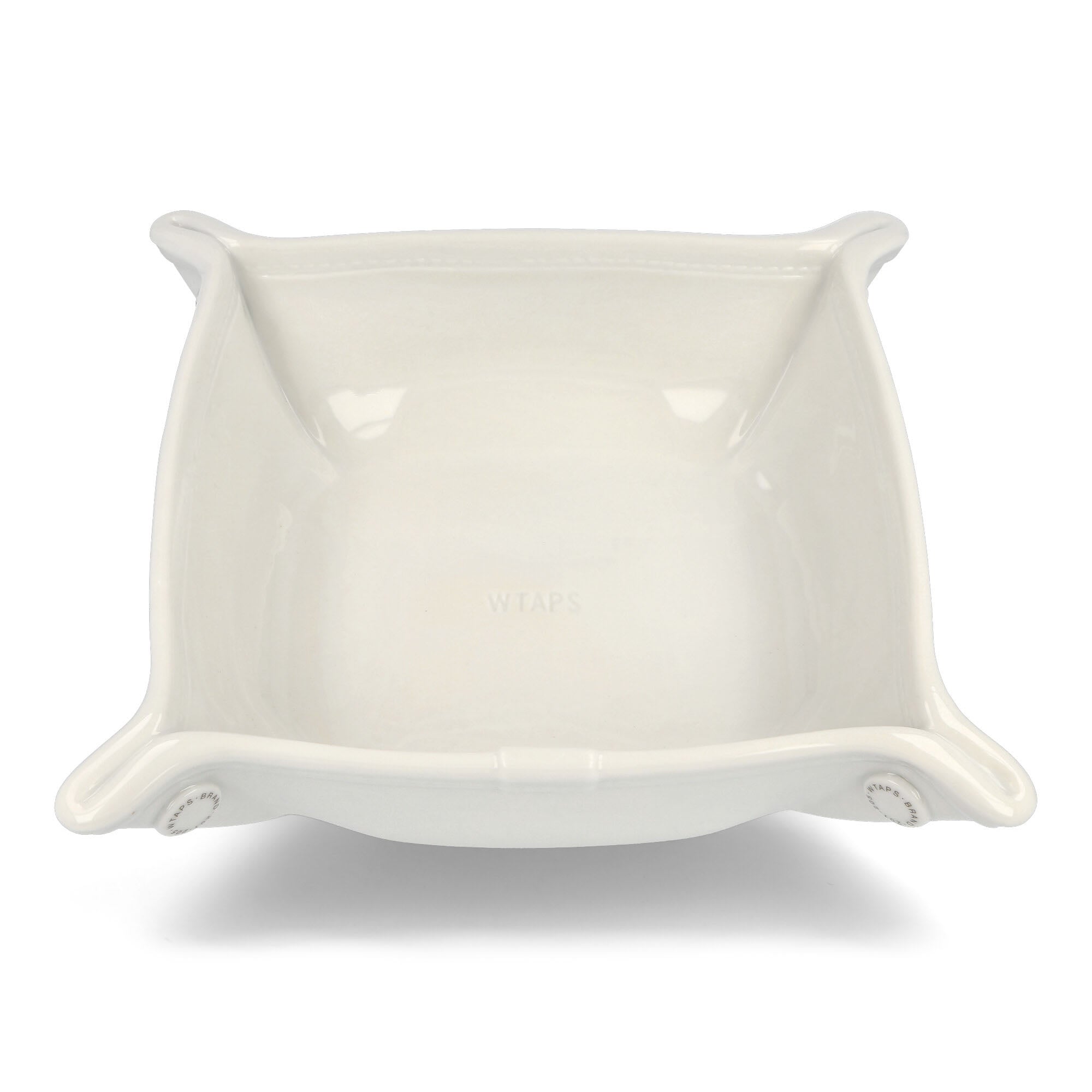 WTAPS Den L Ceramic Hardshell Tray White Trays 222AIDT-AC01 / White | Overkill