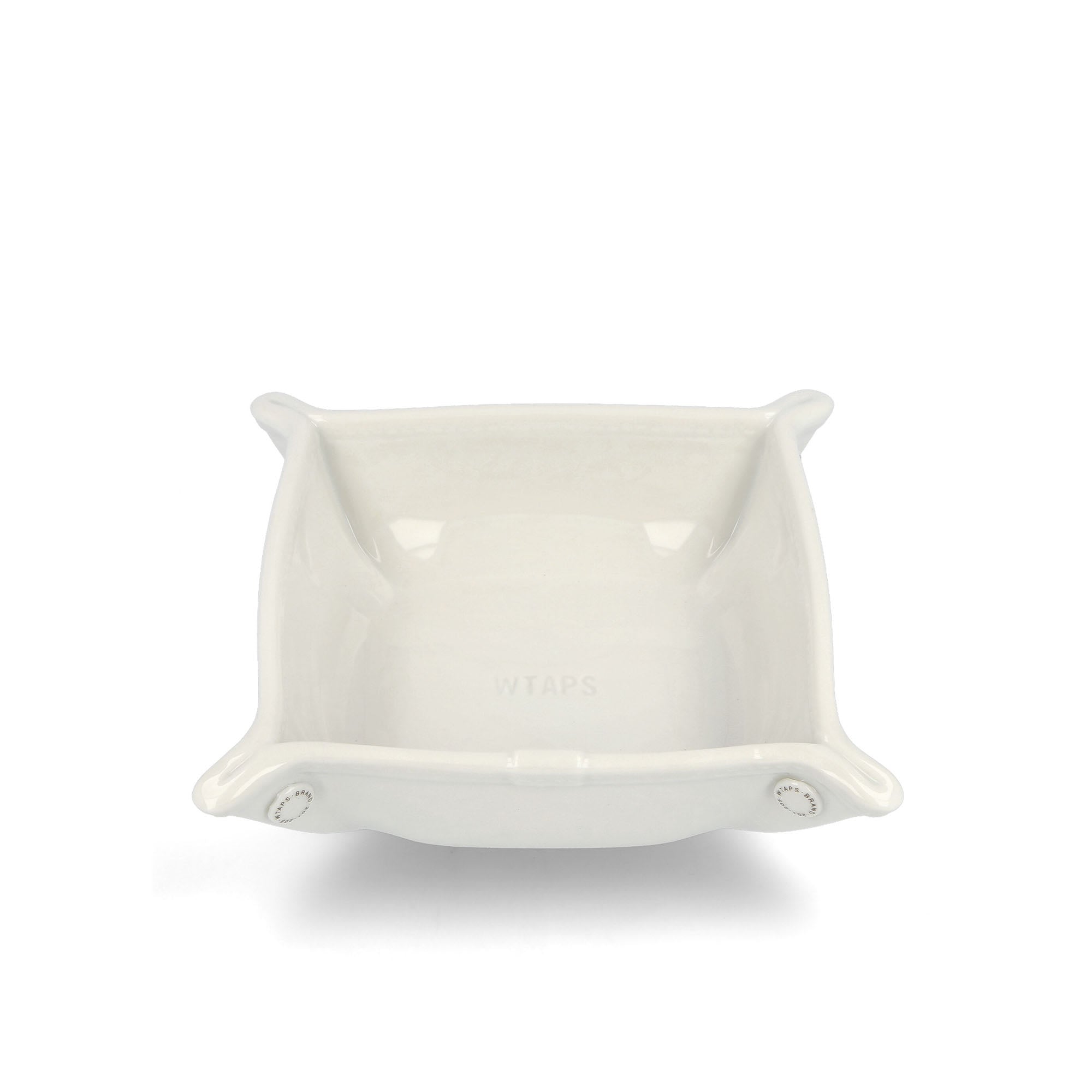WTAPS Den M Ceramic Hardshell Tray White Trays 222AIDT-AC02 / White | Overkill
