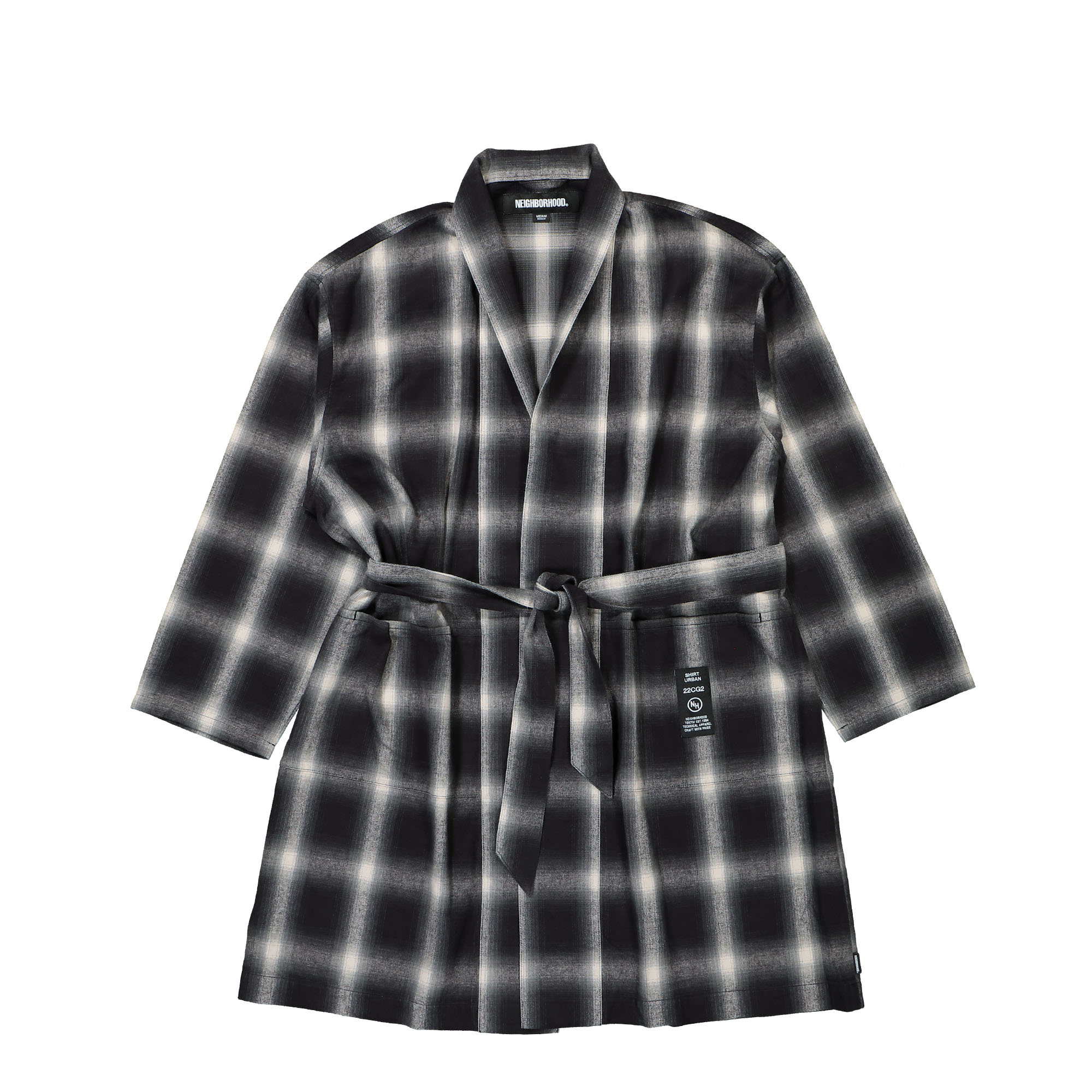 Neighborhood Gown SH Longshirt Black Shirts 222AQNH-SHM03 | Overkill