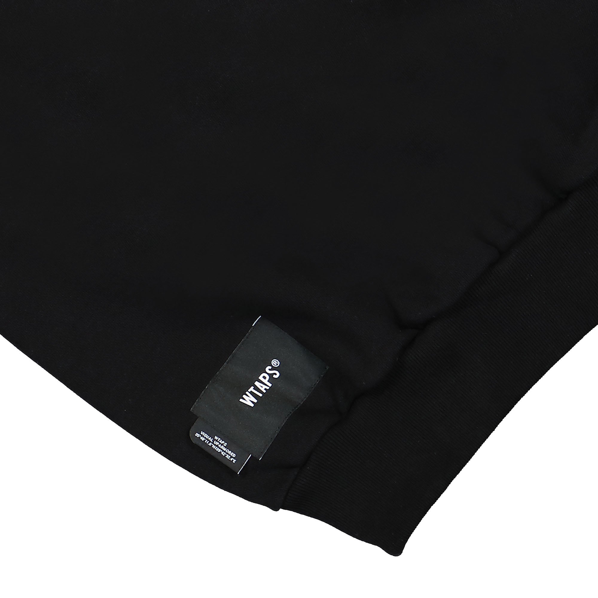 WTAPS Locks Crewneck Sweatshirt Black Sweatshirts Detailfoto | Overkill