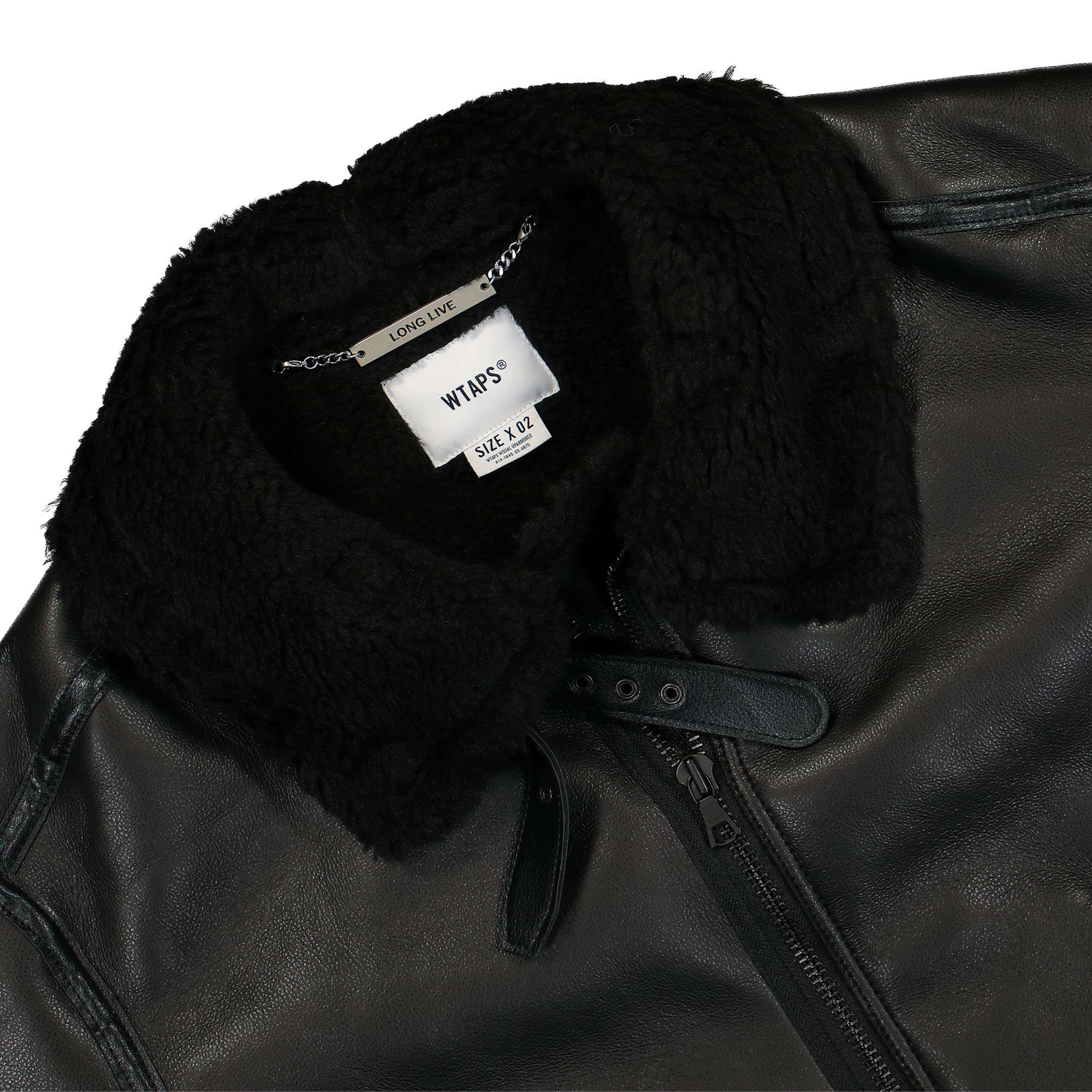 WTAPS JFW-02 Bomber Jacket Black Bomber & Varsity Jackets Close-up | Overkill