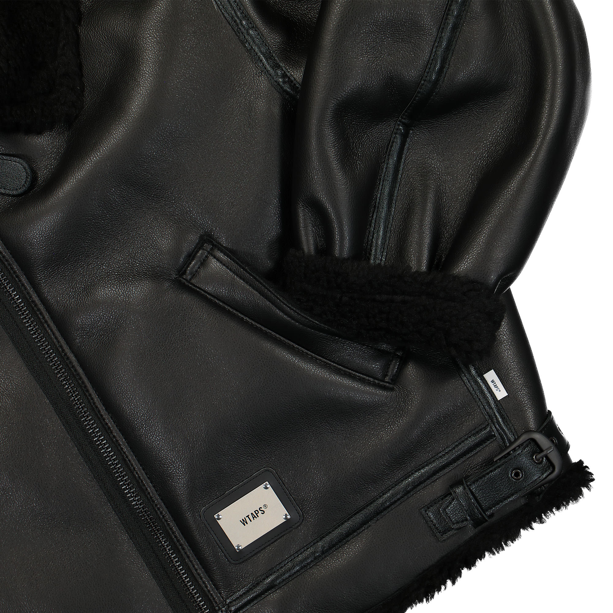 WTAPS JFW-02 Bomber Jacket Black Bomber & Varsity Jackets Detailfoto | Overkill