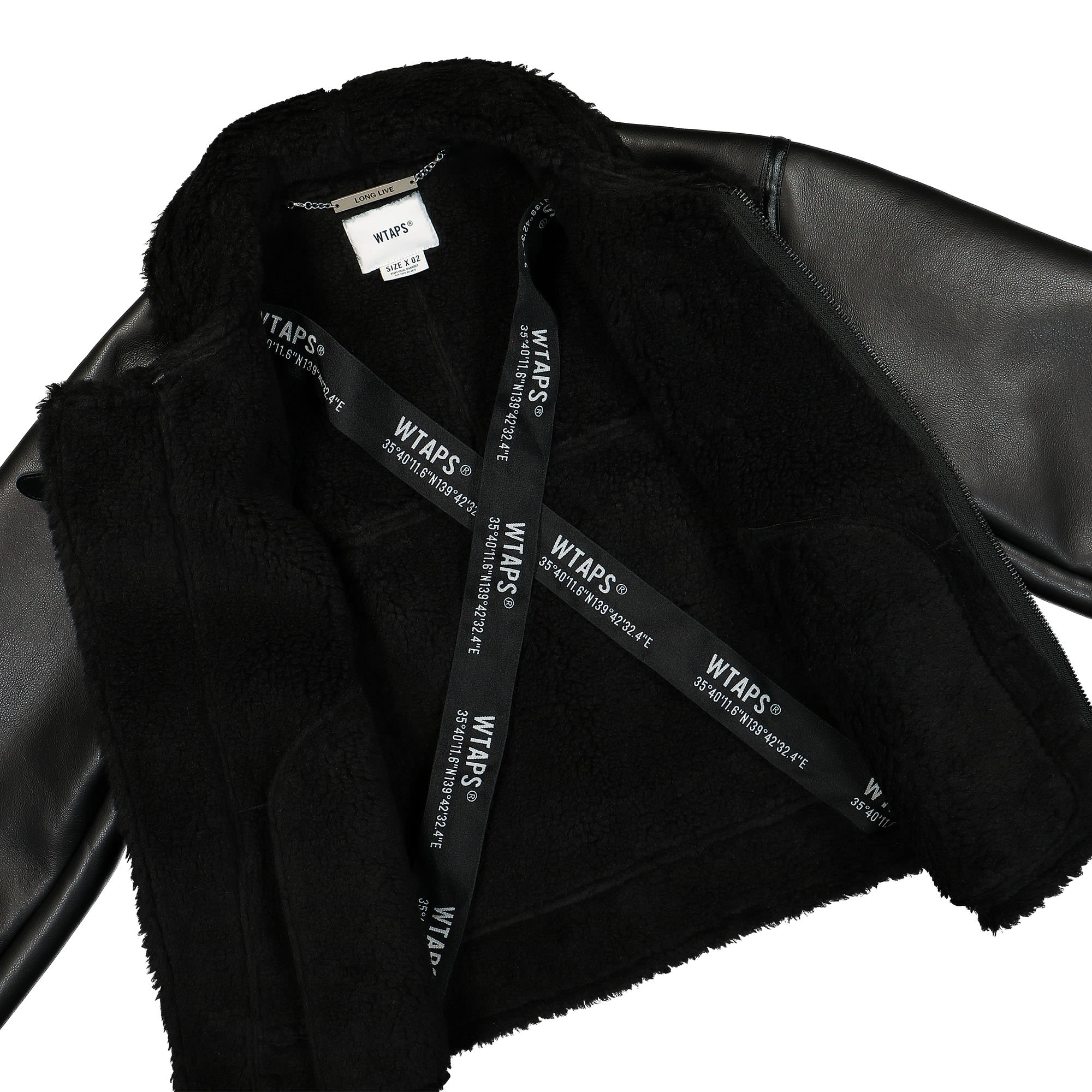 WTAPS JFW-02 Bomber Jacket Black Bomber & Varsity Jackets Detail view 1 | Overkill