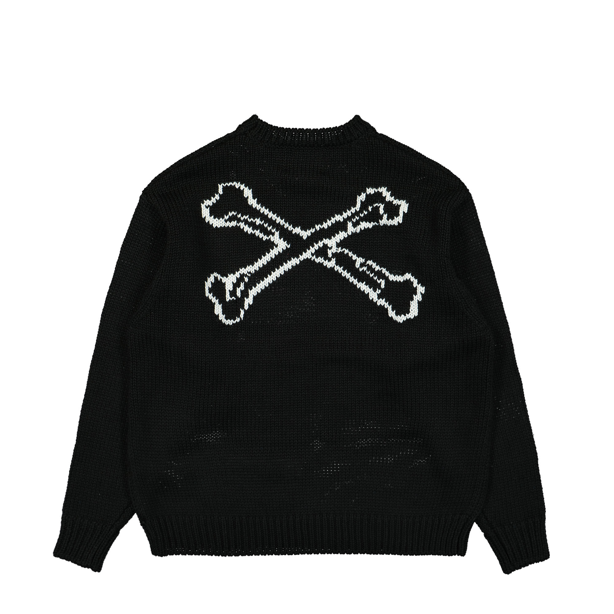 WTAPS Armt X3.0 Sweater Black Sweatshirts Close-up | Overkill