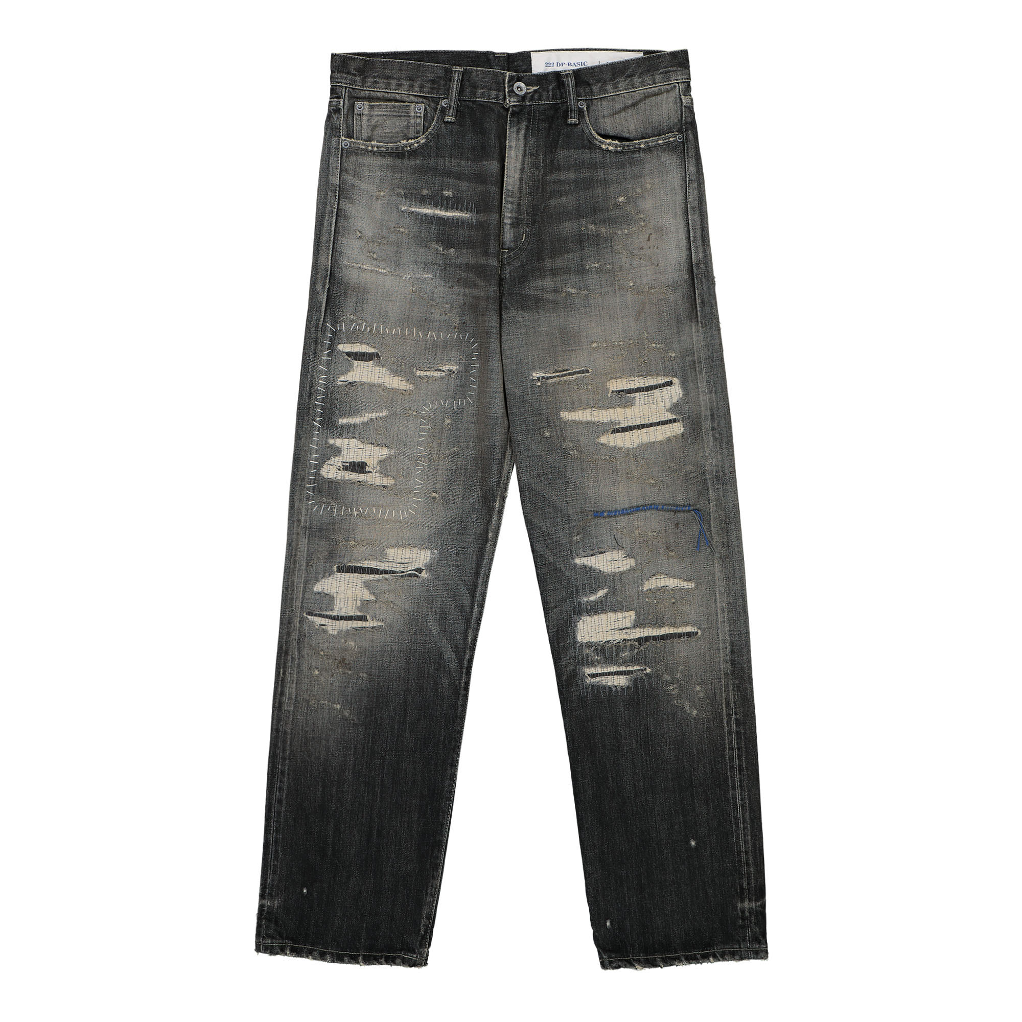 Neighborhood Savage Denim DP Basic Pant Black Sweat & Track Pants 222XBNH-PTM07 | Overkill