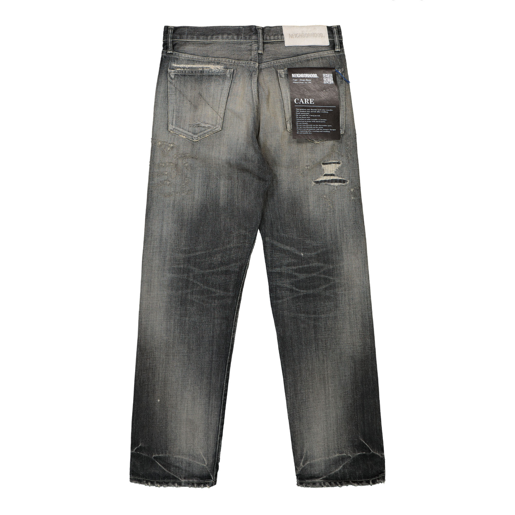 Neighborhood Savage Denim DP Basic Pant Black Sweat & Track Pants Material | Overkill