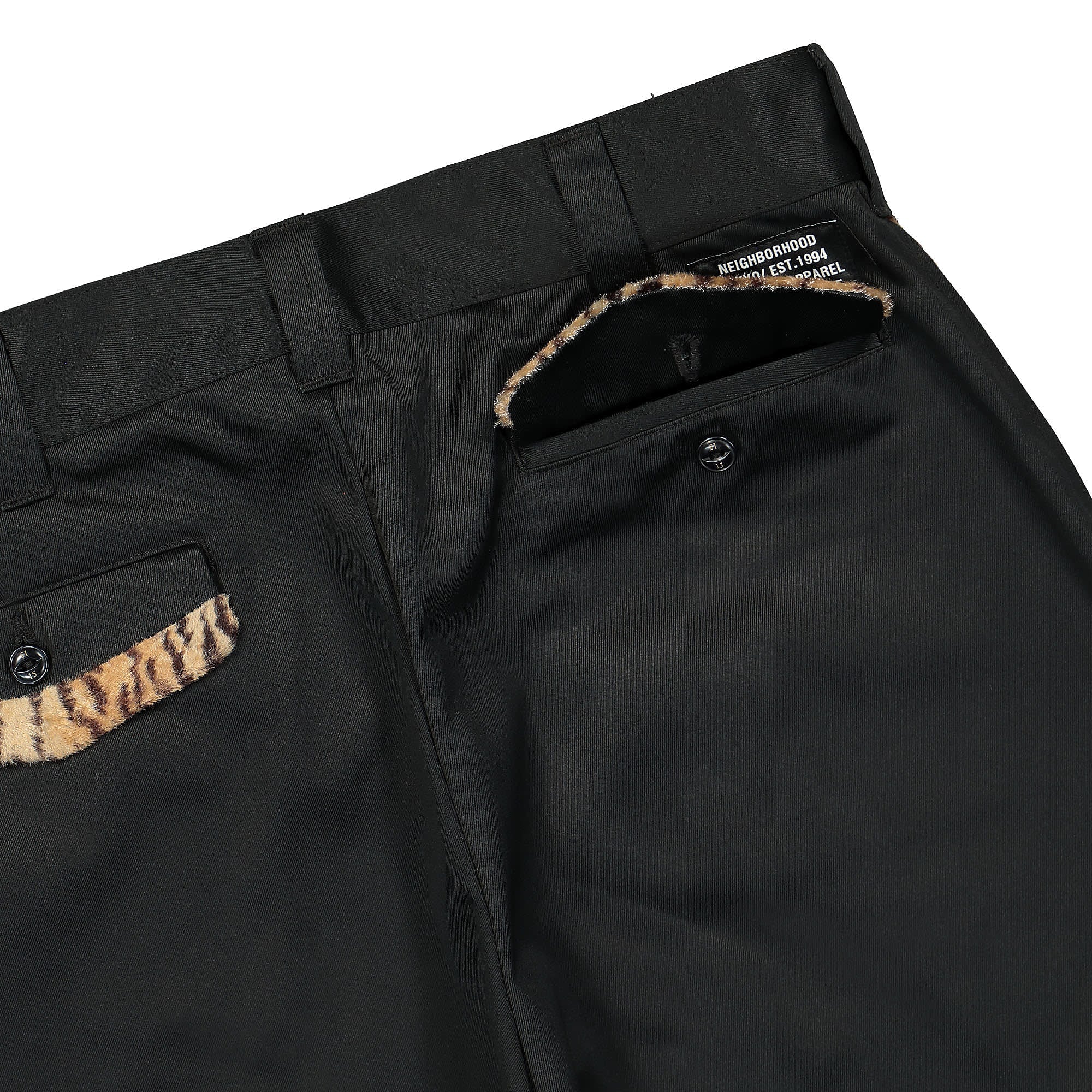Neighborhood Two-Tone PT. EC Pants Black Casual Pants Detail view 1 | Overkill