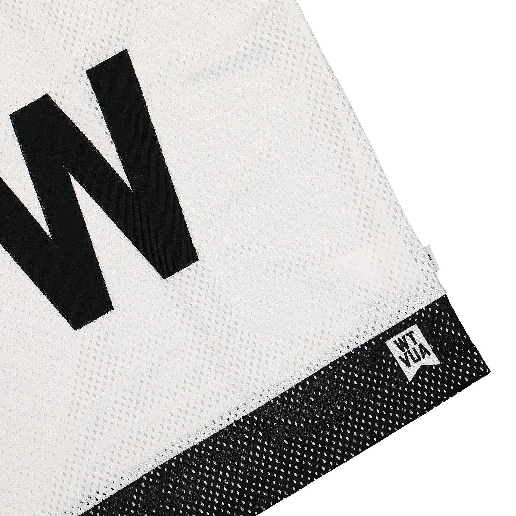 WTAPS Netminder LS Hockey Jersey White Longsleeves Detailfoto | Overkill