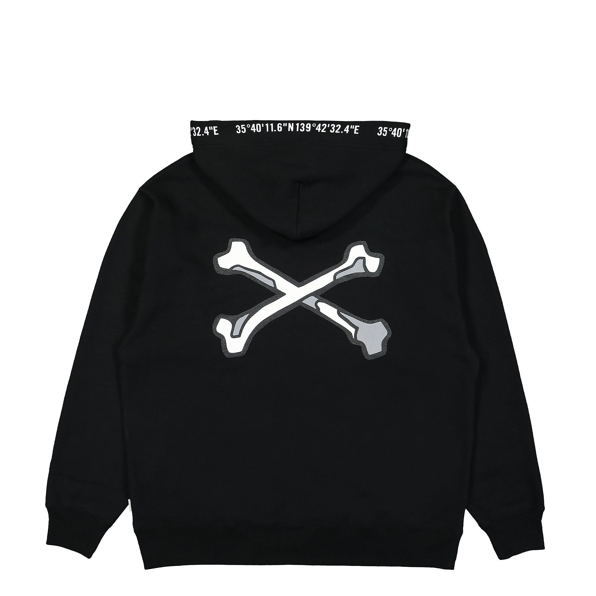 WTAPS X3.0 Hoody Black Hoodies Close-up | Overkill