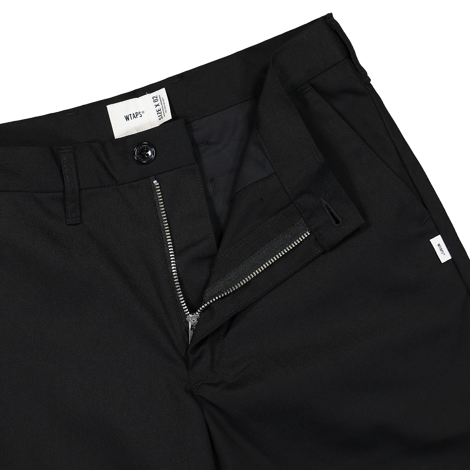 WTAPS Crease CTPL. Pants Black Casual Pants Detailfoto | Overkill
