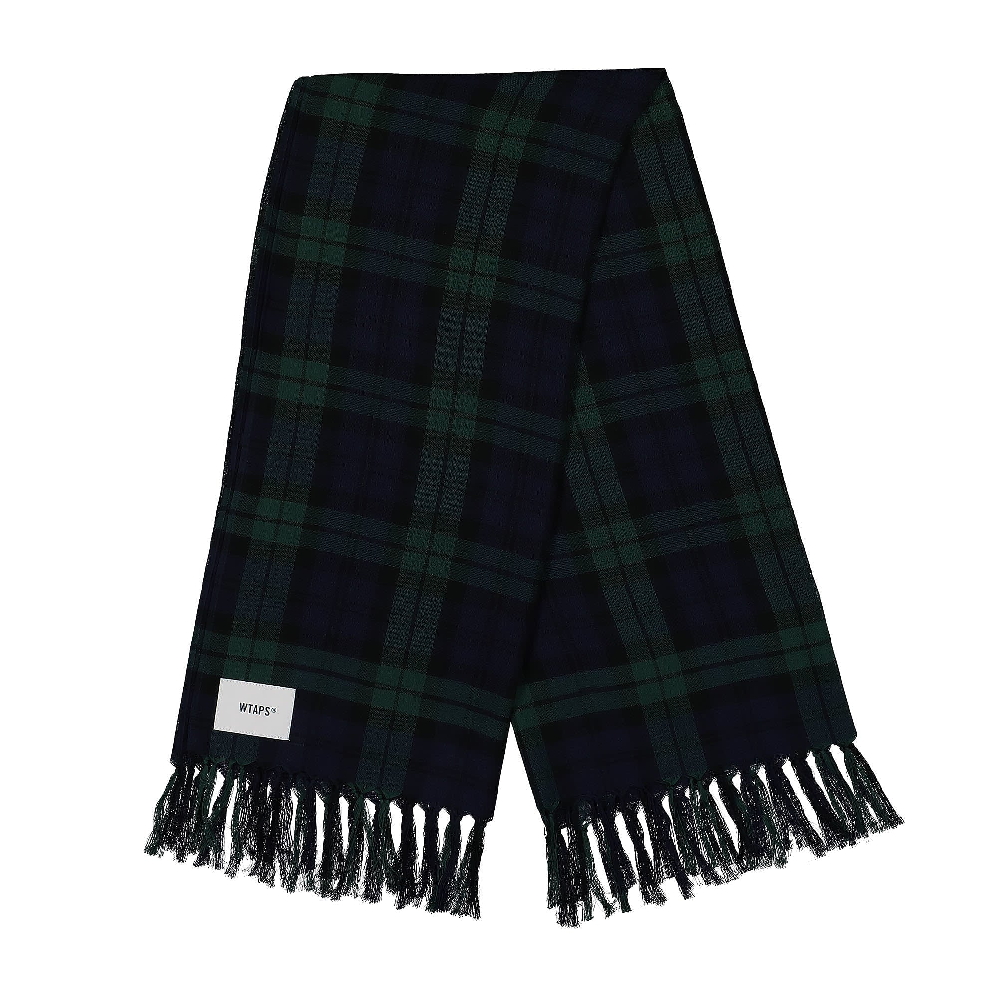 WTAPS Wrap Scarf Green Scarves 222BXDT-AC01 | Overkill