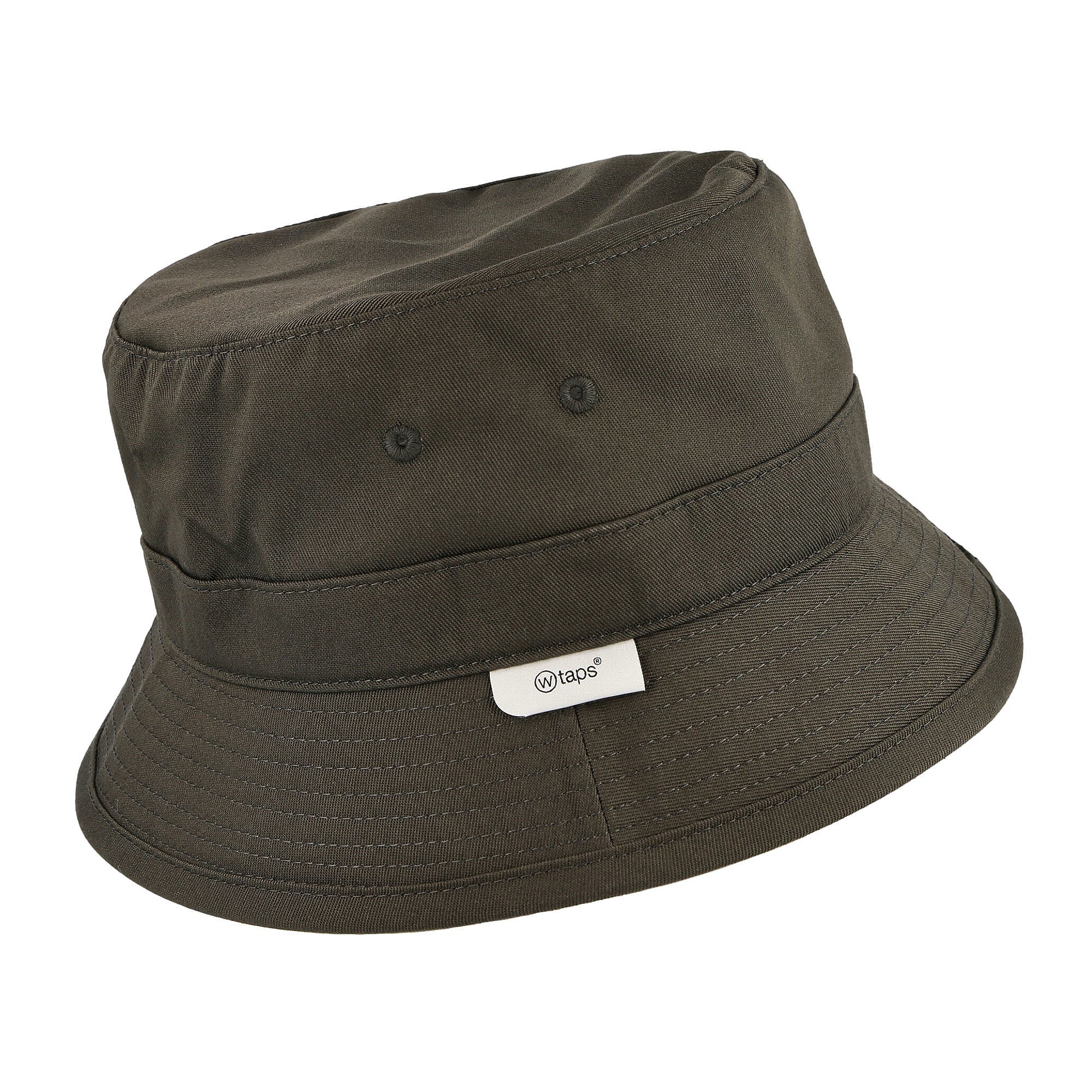 WTAPS Bucket 01 CTPL. Hat Olive Drab Bucket Hats Close-up | Overkill