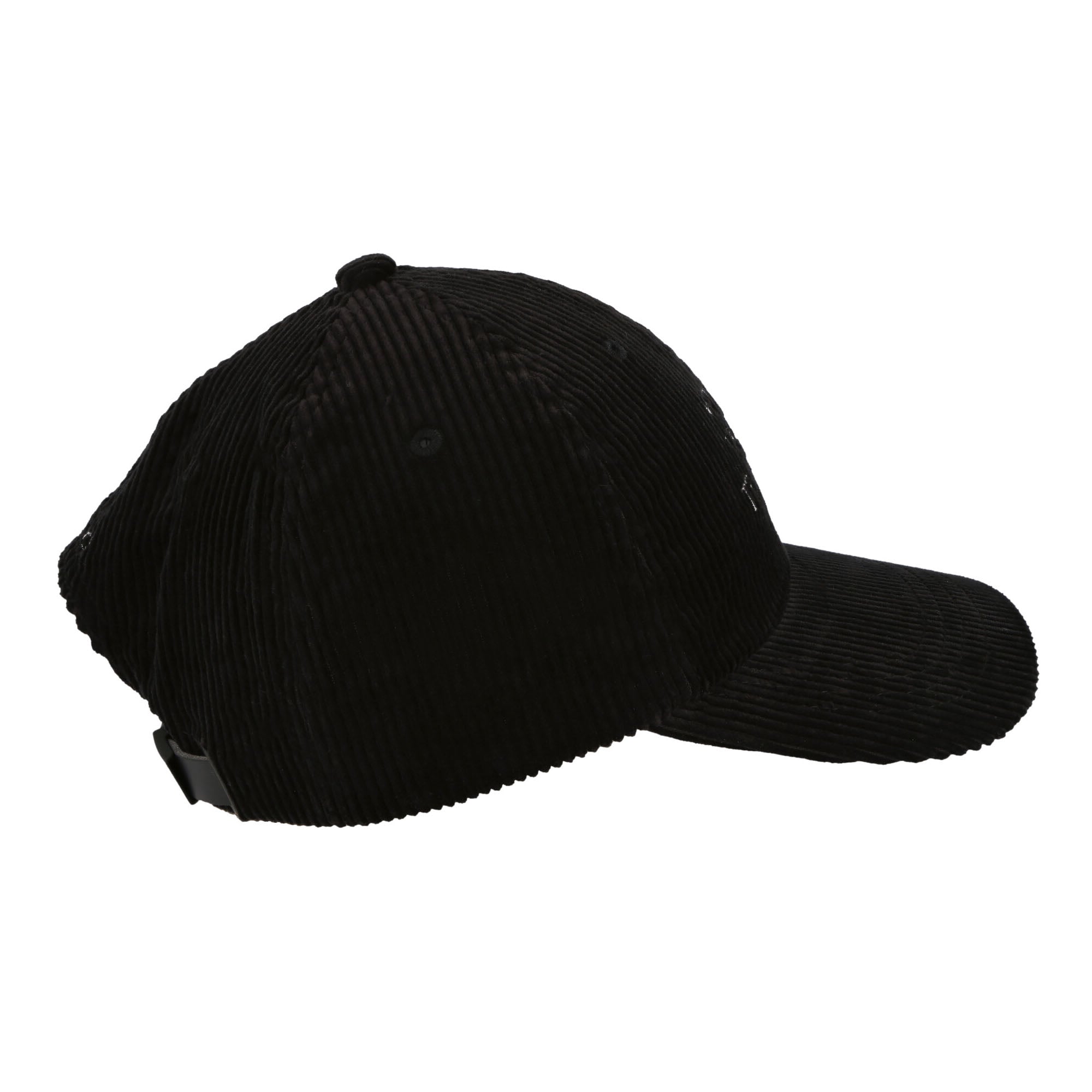 WTAPS T-6L 02 Corduroy Cap Black Caps Close-up | Overkill