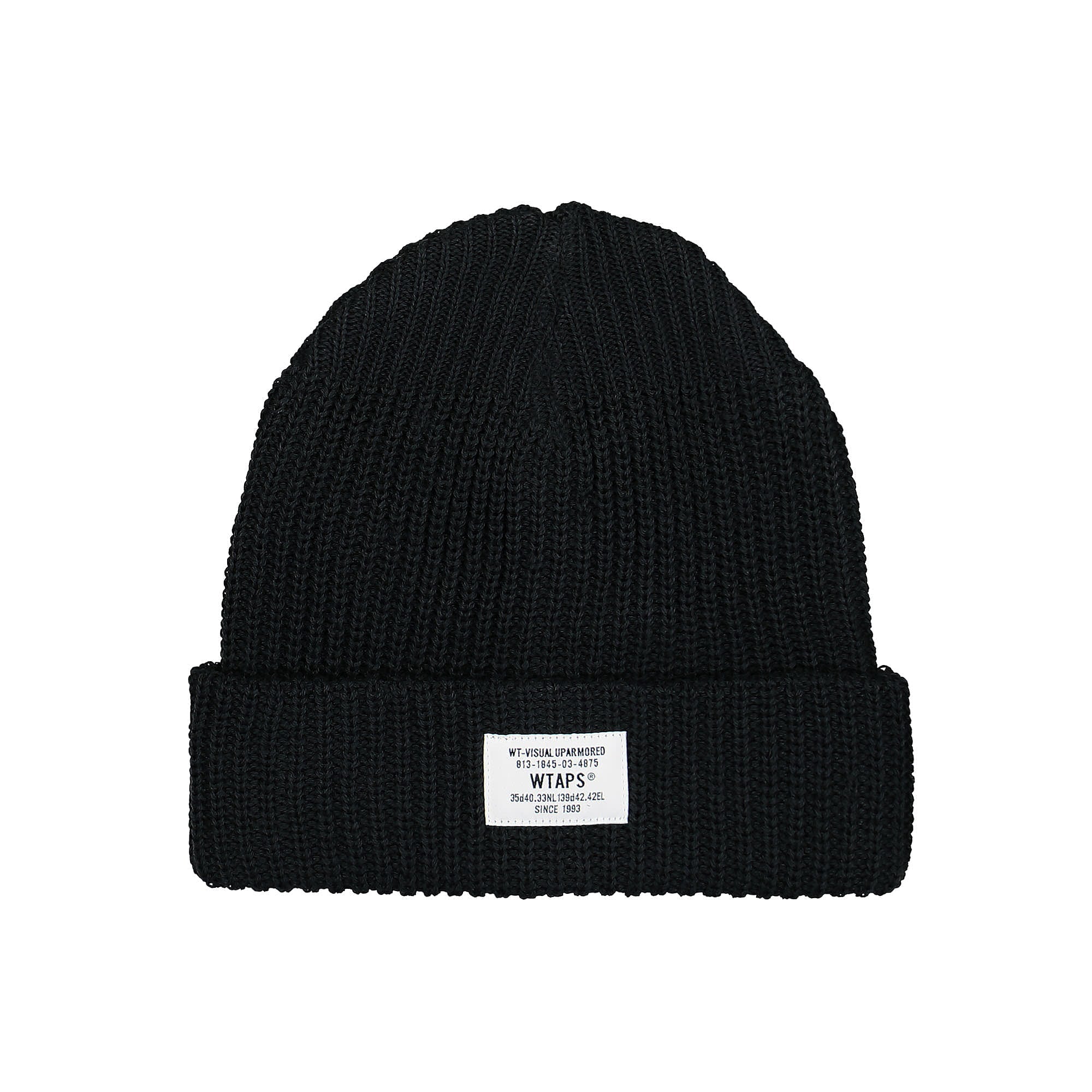 WTAPS 03 Beanie Black Beanies 222MADT-HT03 | Overkill