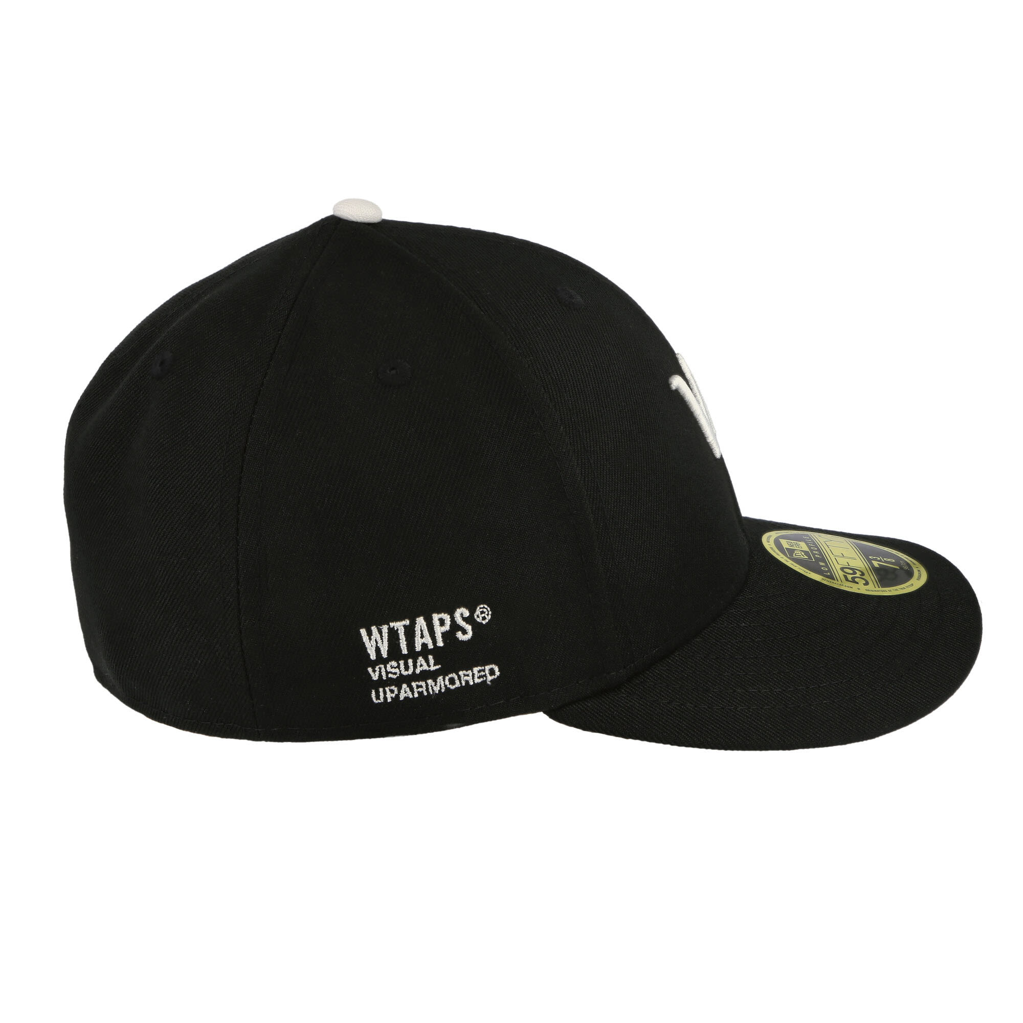 WTAPS New Era x WTAPS 59Fifty Low Profile Cap Black Caps Close-up | Overkill