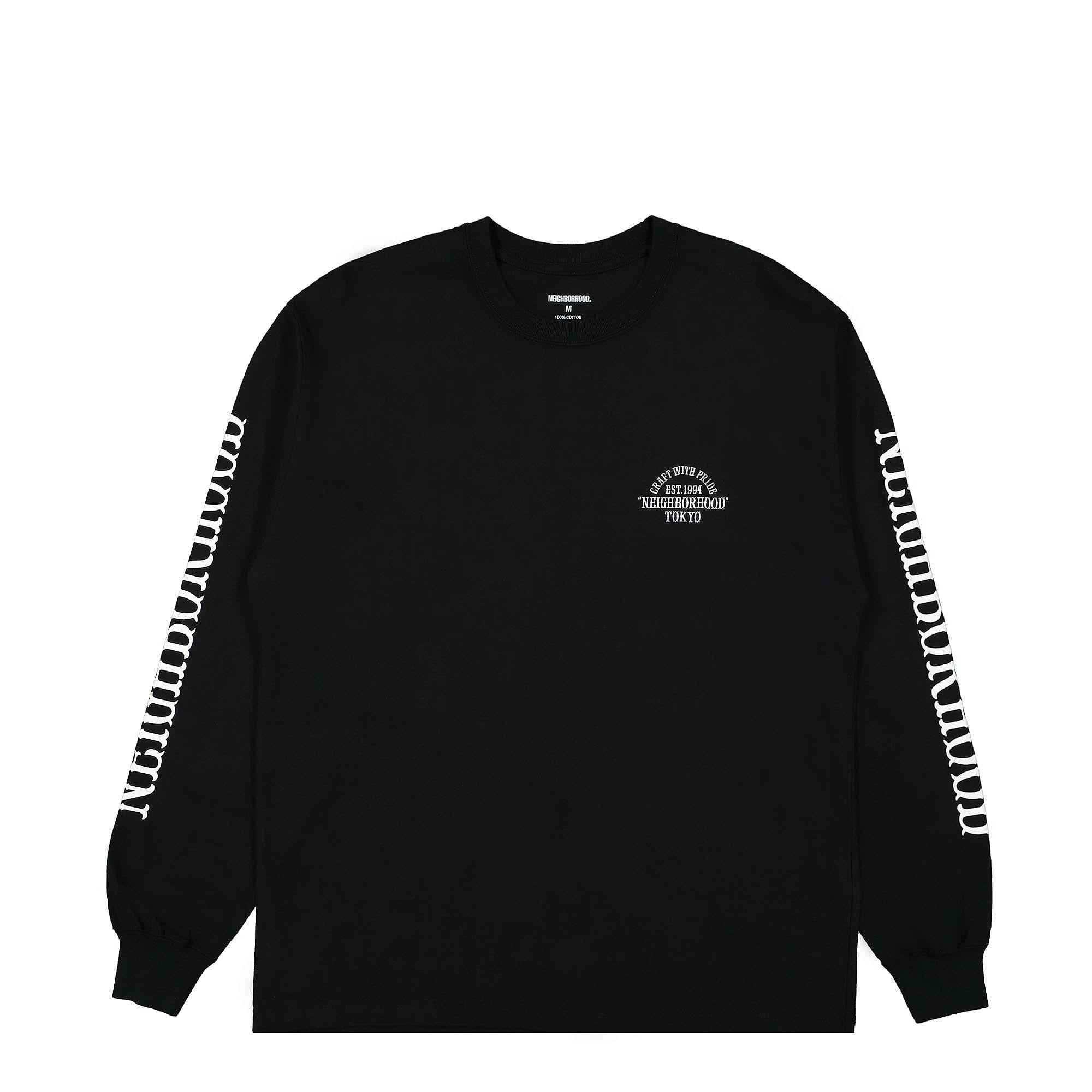 Neighborhood NH-6 LS. CO Tee Black T-Shirts 222PCNH-LT06 | Overkill