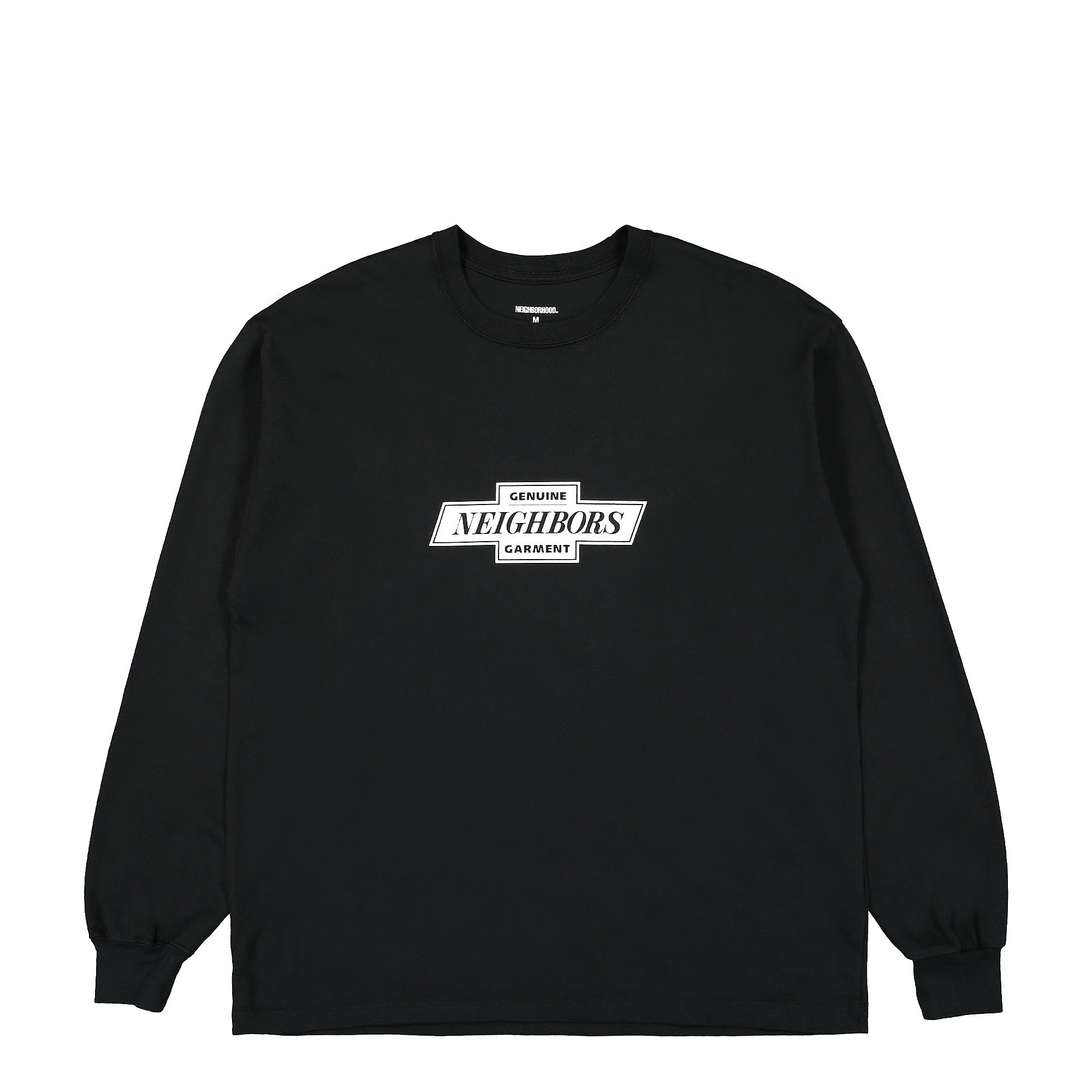 Neighborhood NH-9 LS. CO Tee Black Longsleeves 222PCNH-LT09 | Overkill