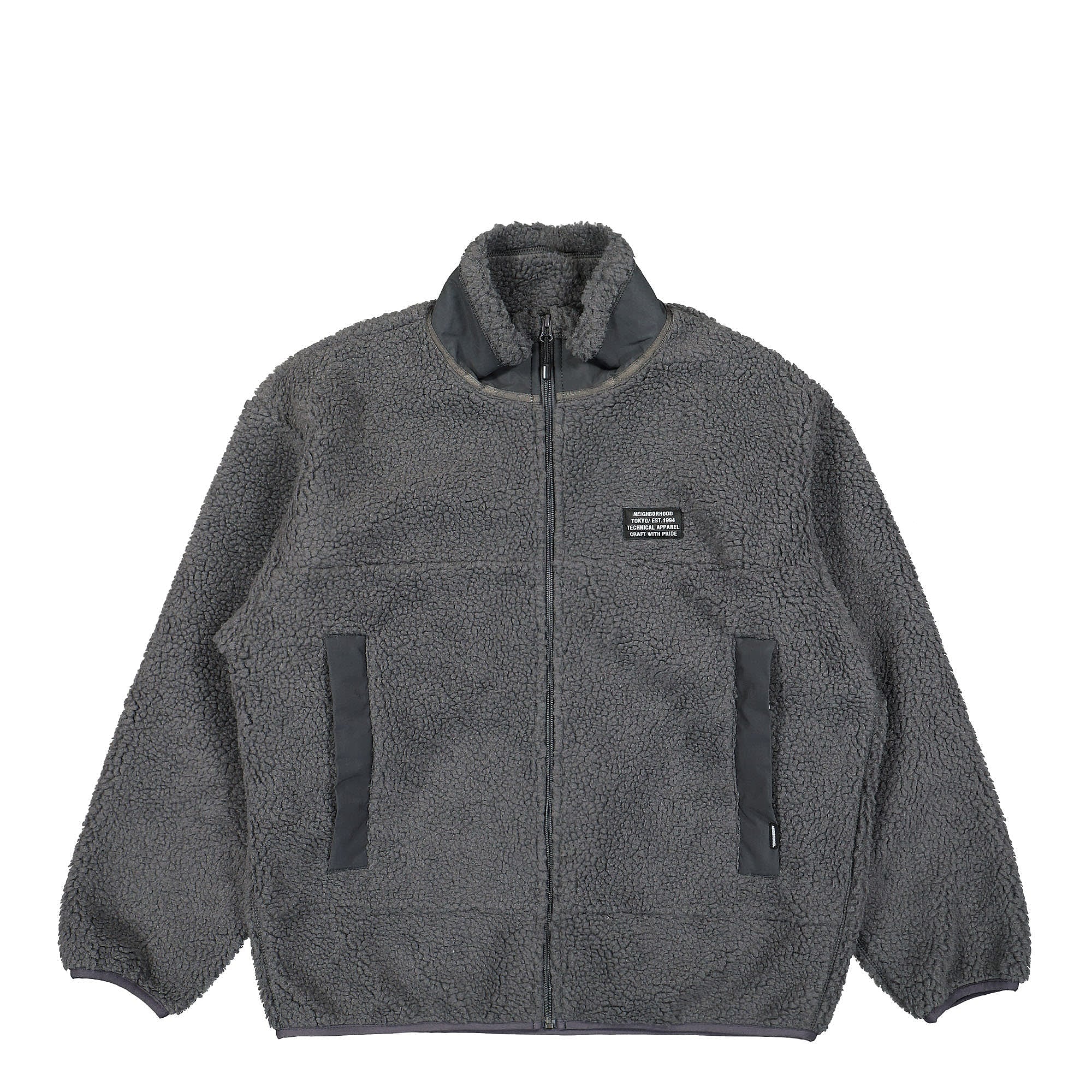 Neighborhood Fleece JK. PE Jacket Gray Jackets 222SZNH-JKM06 | Overkill