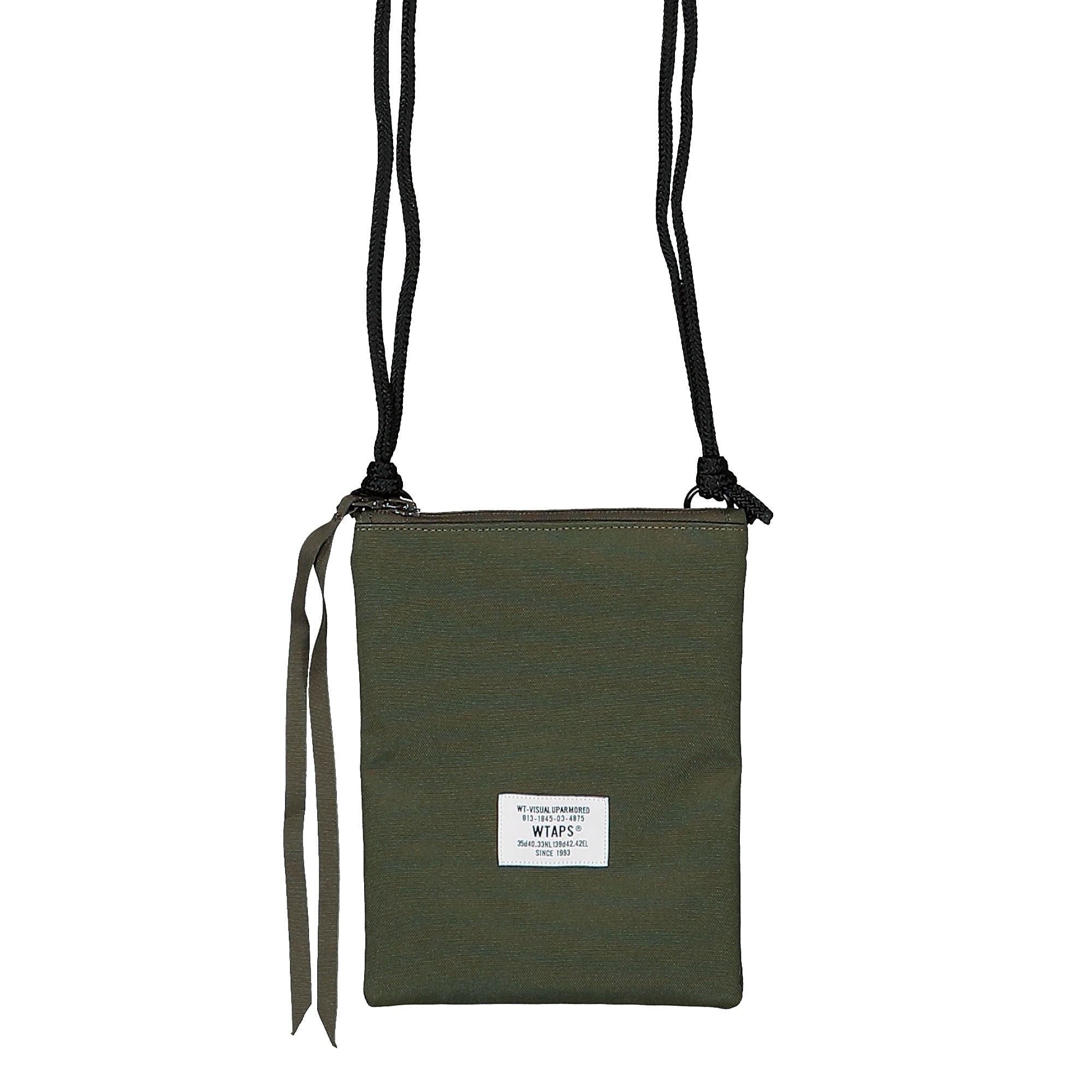 WTAPS Hang Over Pouch Olive Drab Wallets & Cases 222TQDT-CG03 | Overkill
