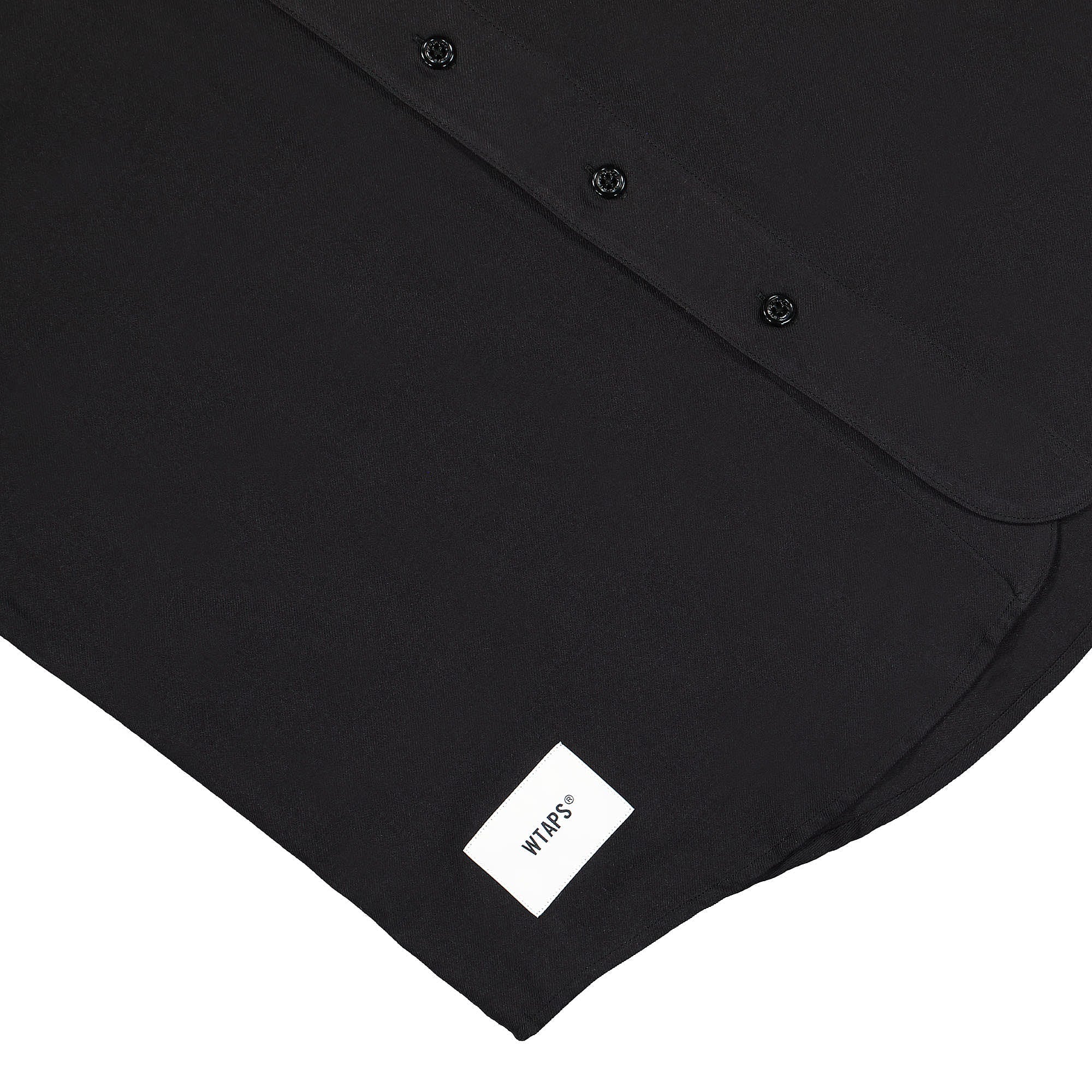 WTAPS League 02 LS Shirt Black Shirts Detailfoto | Overkill