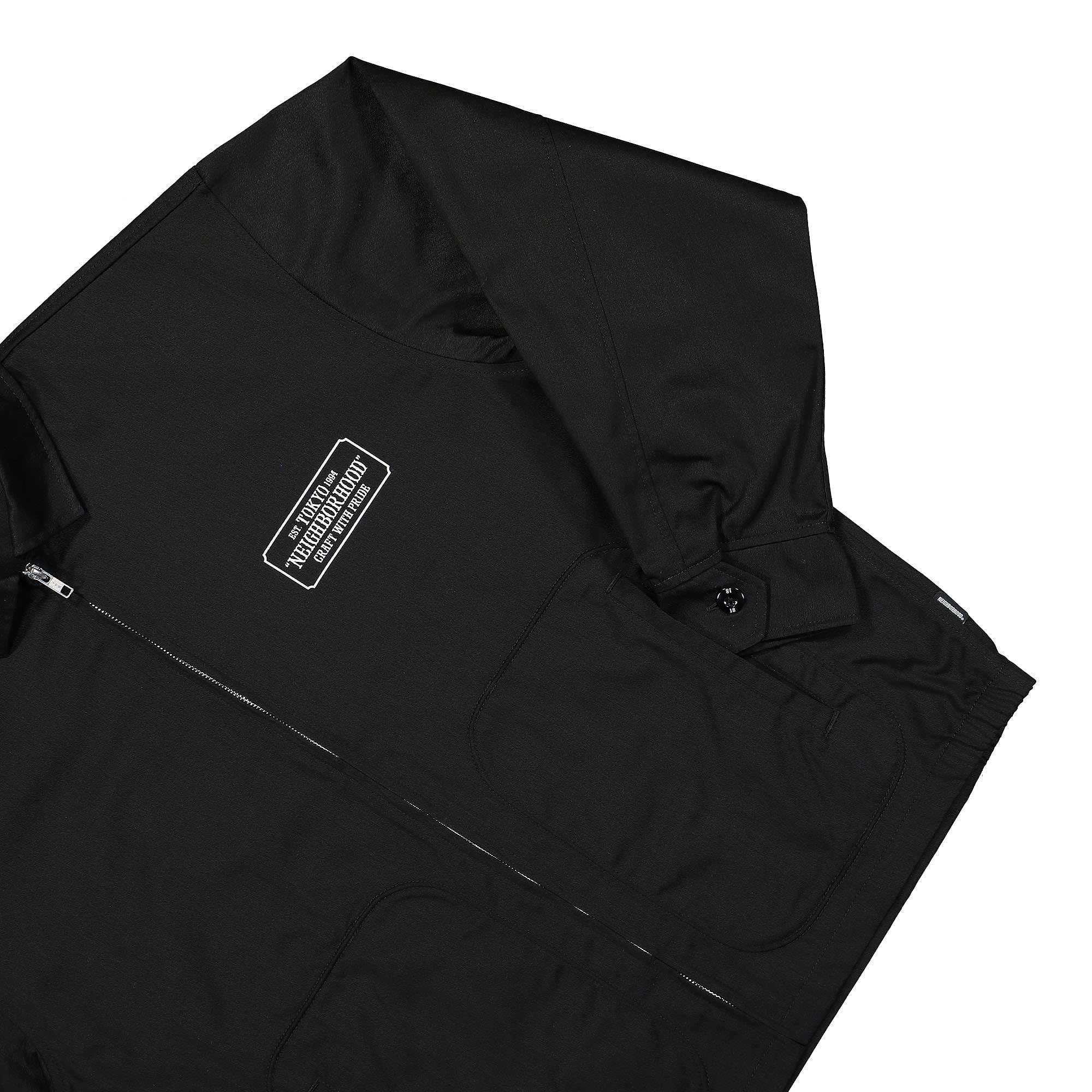 Neighborhood Front JK. EC Zip Jacket Black Jackets Detailfoto | Overkill