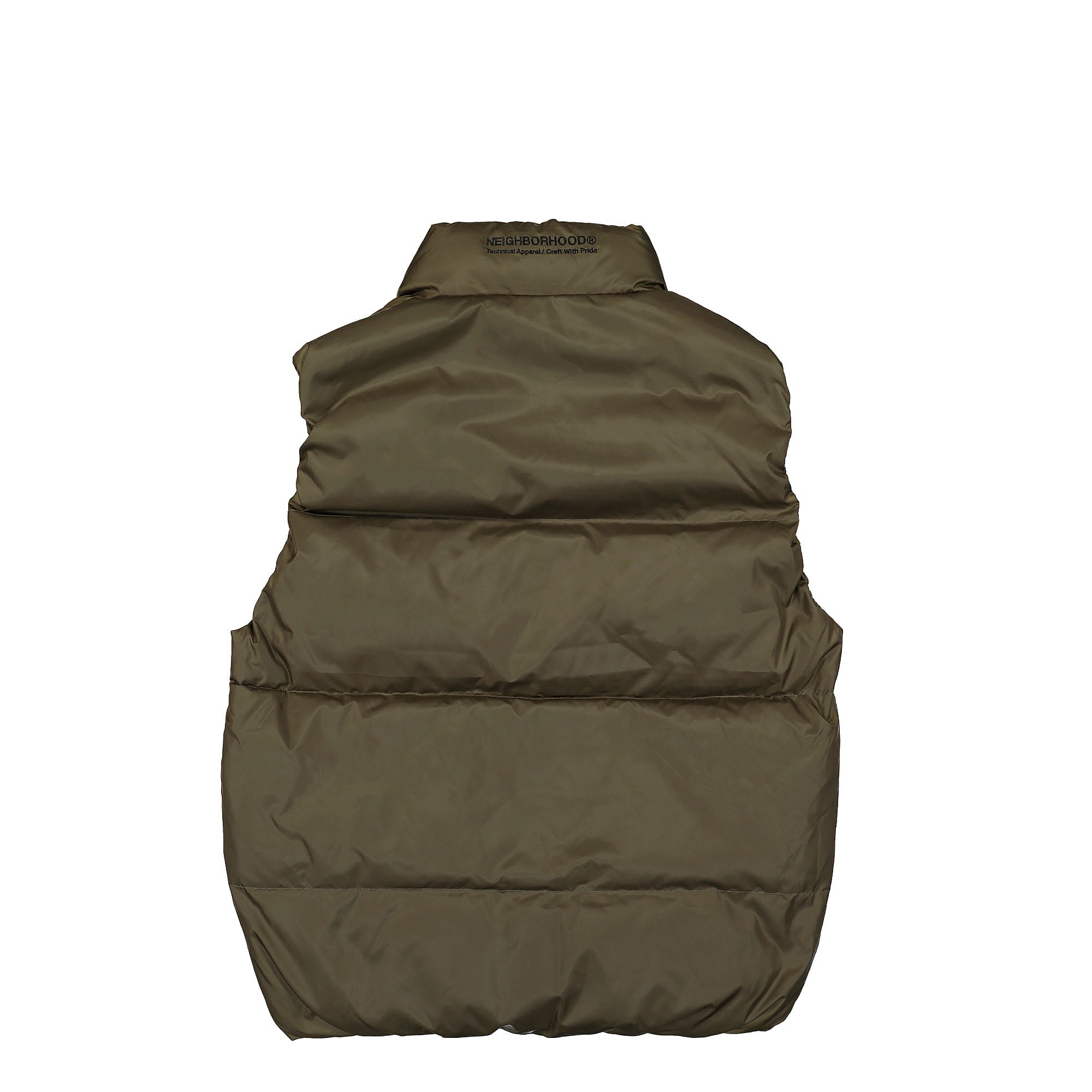 Neighborhood PE. Down Vest Olive Drab Vests Material | Overkill