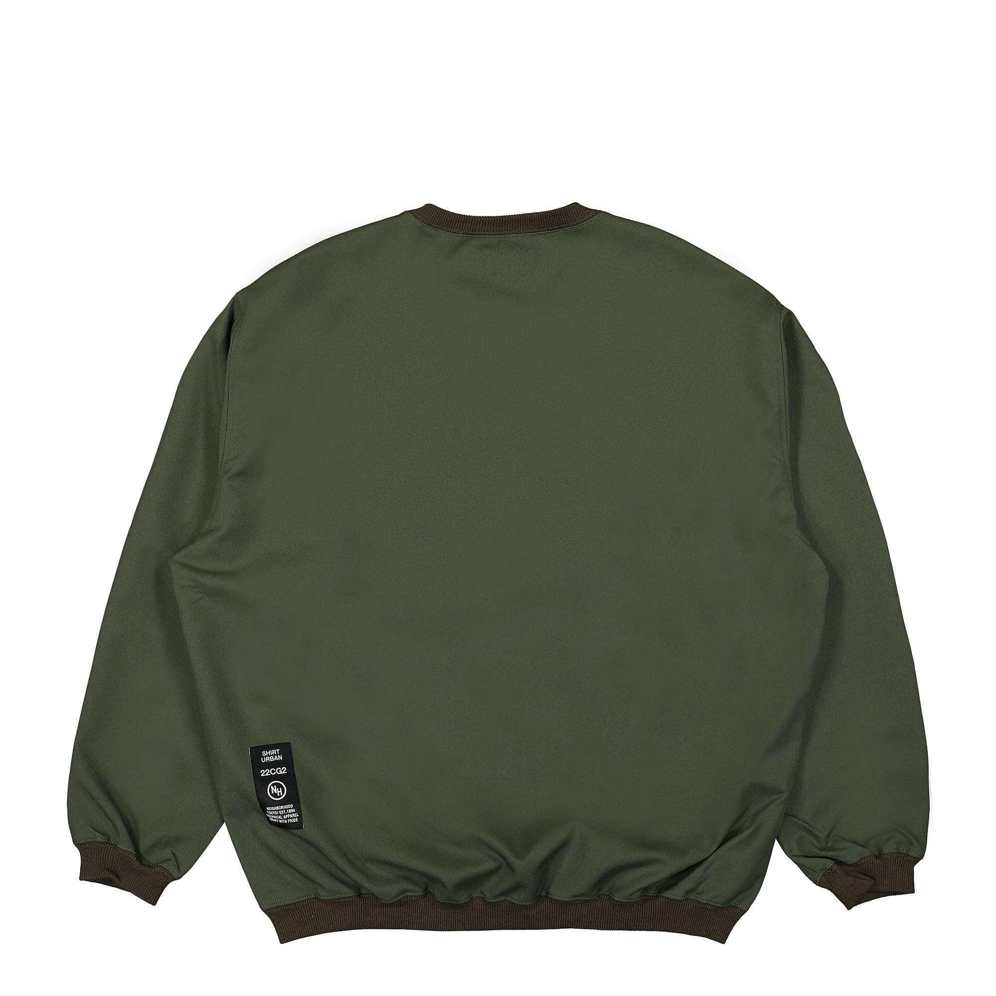 Neighborhood SH LS. EC Pullover Olive Drab Sweatshirts Material | Overkill