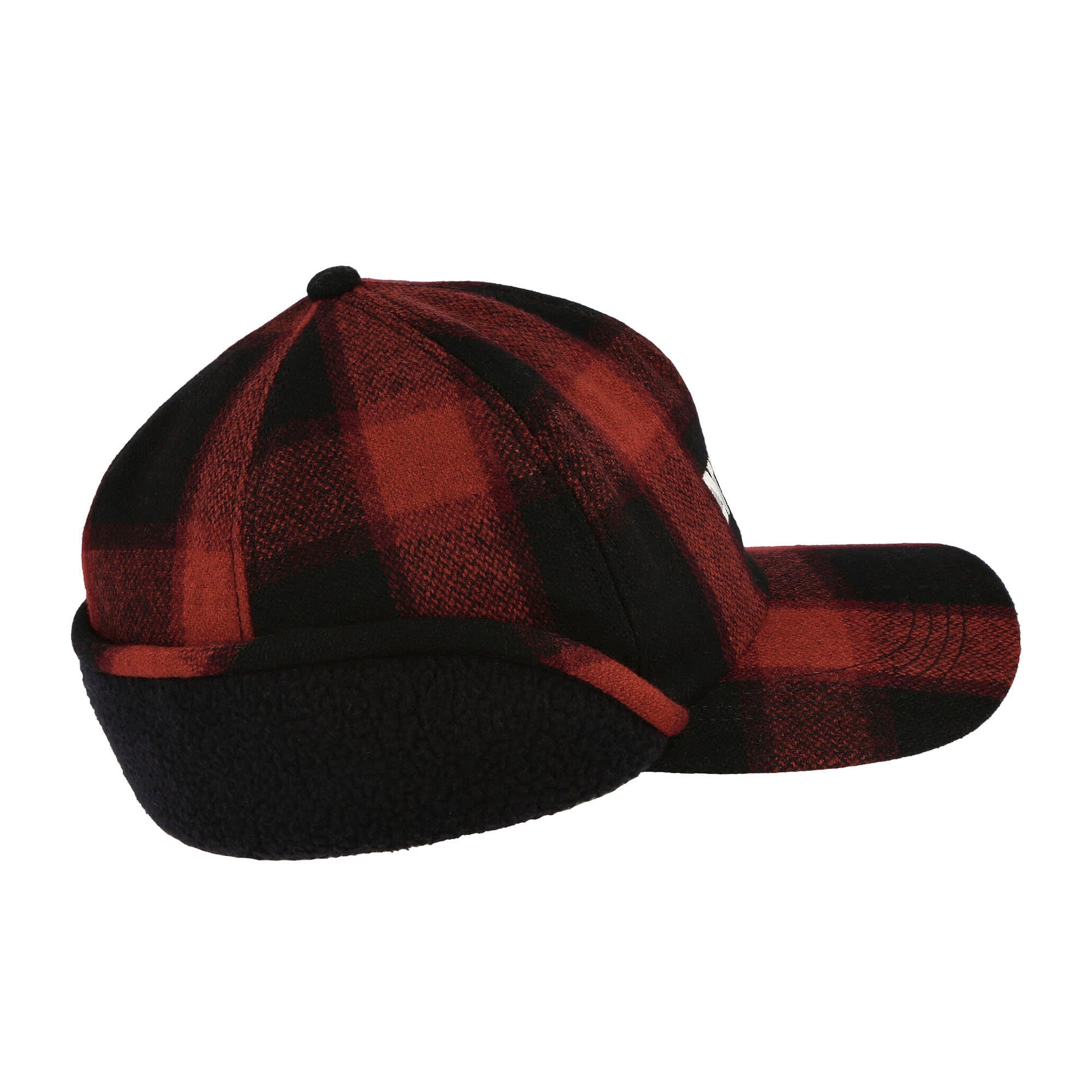 Neighborhood Buffalo Check WN. Flap Cap Red Caps Detail view 1 | Overkill