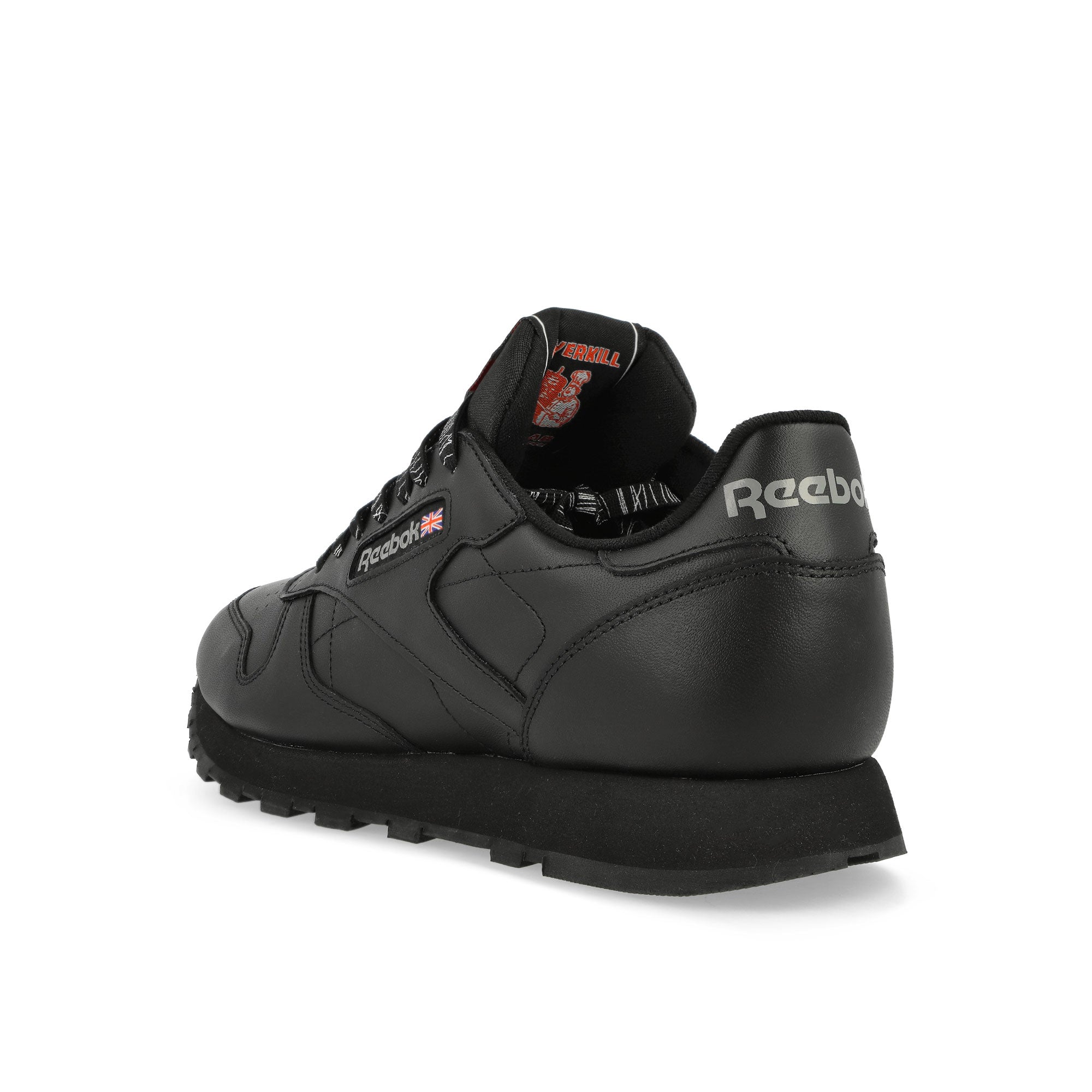 Reebok Classic Leather "Döner" Black Low Top Sneakers Material | Overkill