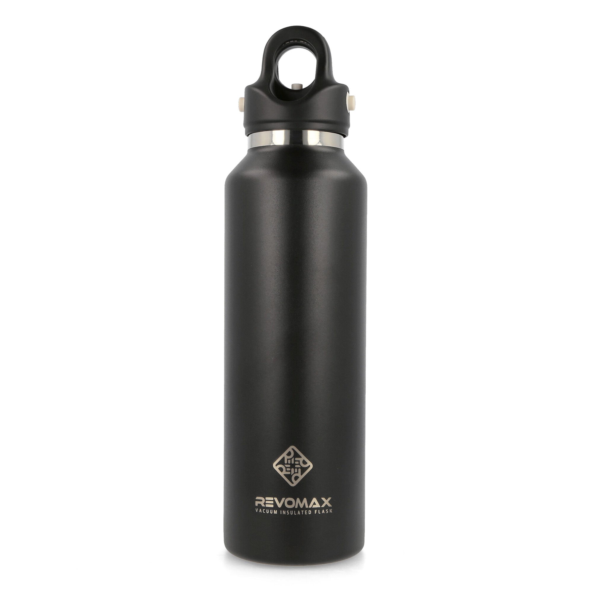 Neighborhood REVOMAX X Neighborhood Vacuum Insulated Bottle 20OZ Black Mugs & Bottles Close-up | Overkill