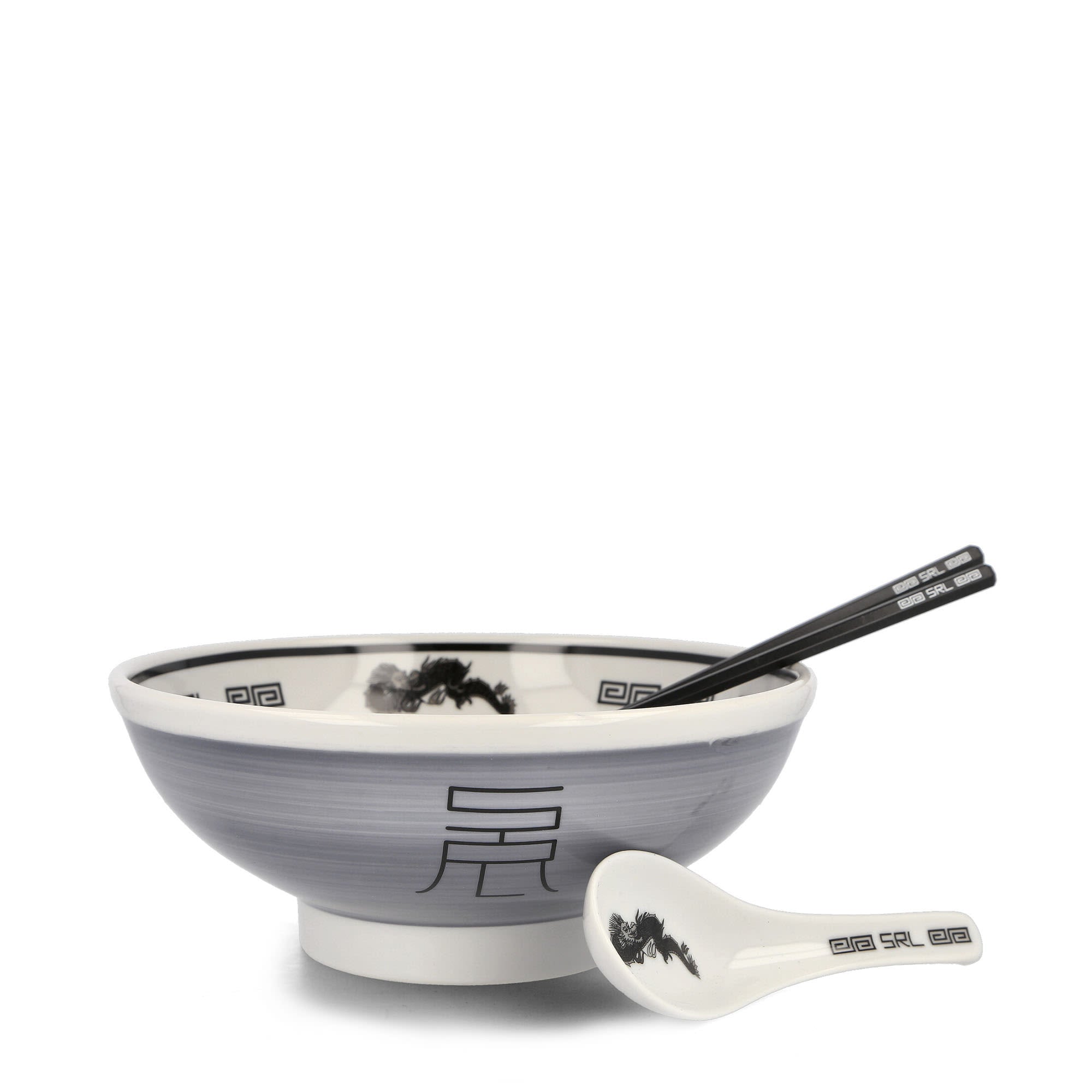 Neighborhood SRL. Noodle Bowl Set Gray Other Home Accessories 231AINH-AC06 / Gray | Overkill