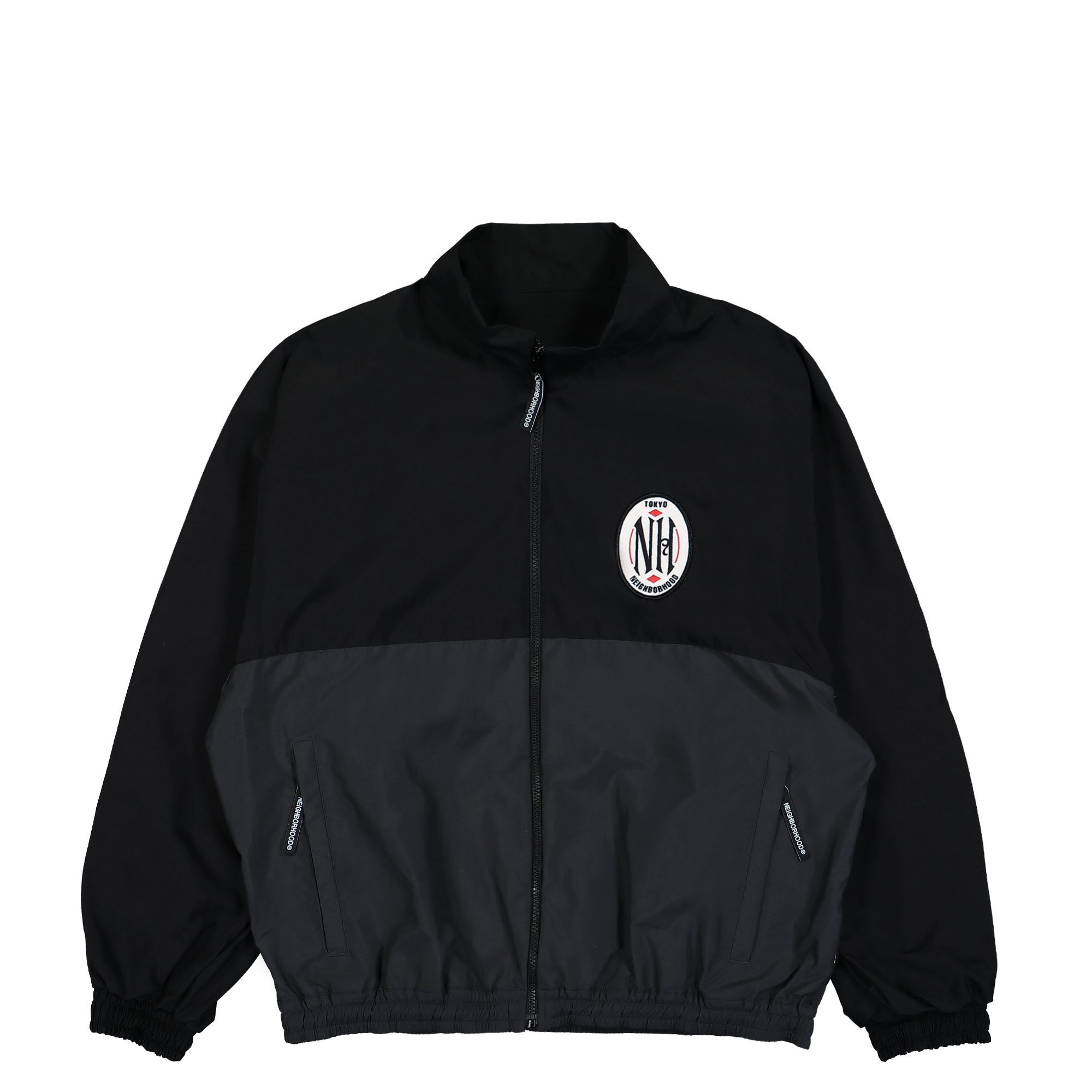 Neighborhood Bicolor Track Jacket Black Track Jackets 231AQNH-JKM01 / Black | Overkill