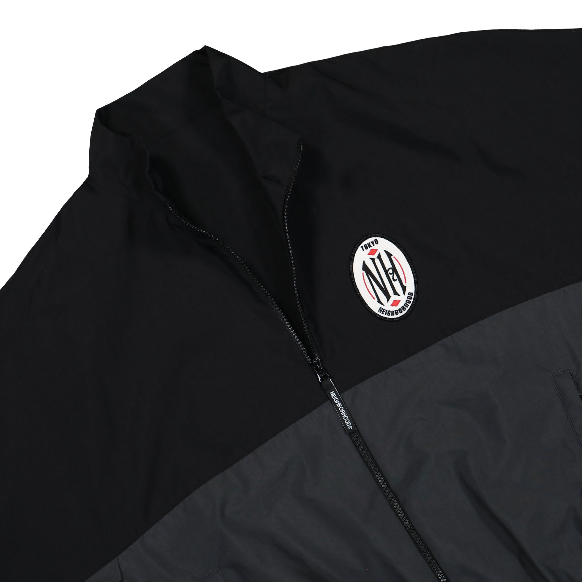 Neighborhood Bicolor Track Jacket Black Track Jackets Material | Overkill
