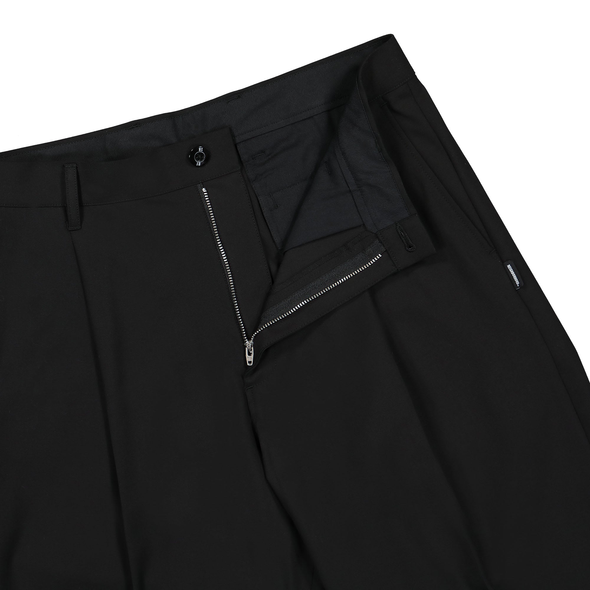 Neighborhood Tuck Pants Black Casual Pants Detail view 1 | Overkill