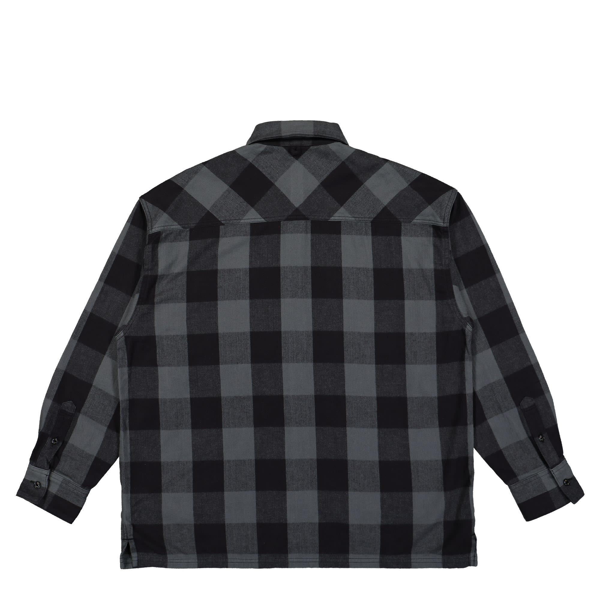 Neighborhood Buffalo Check Shirt LS Gray Shirts Material | Overkill