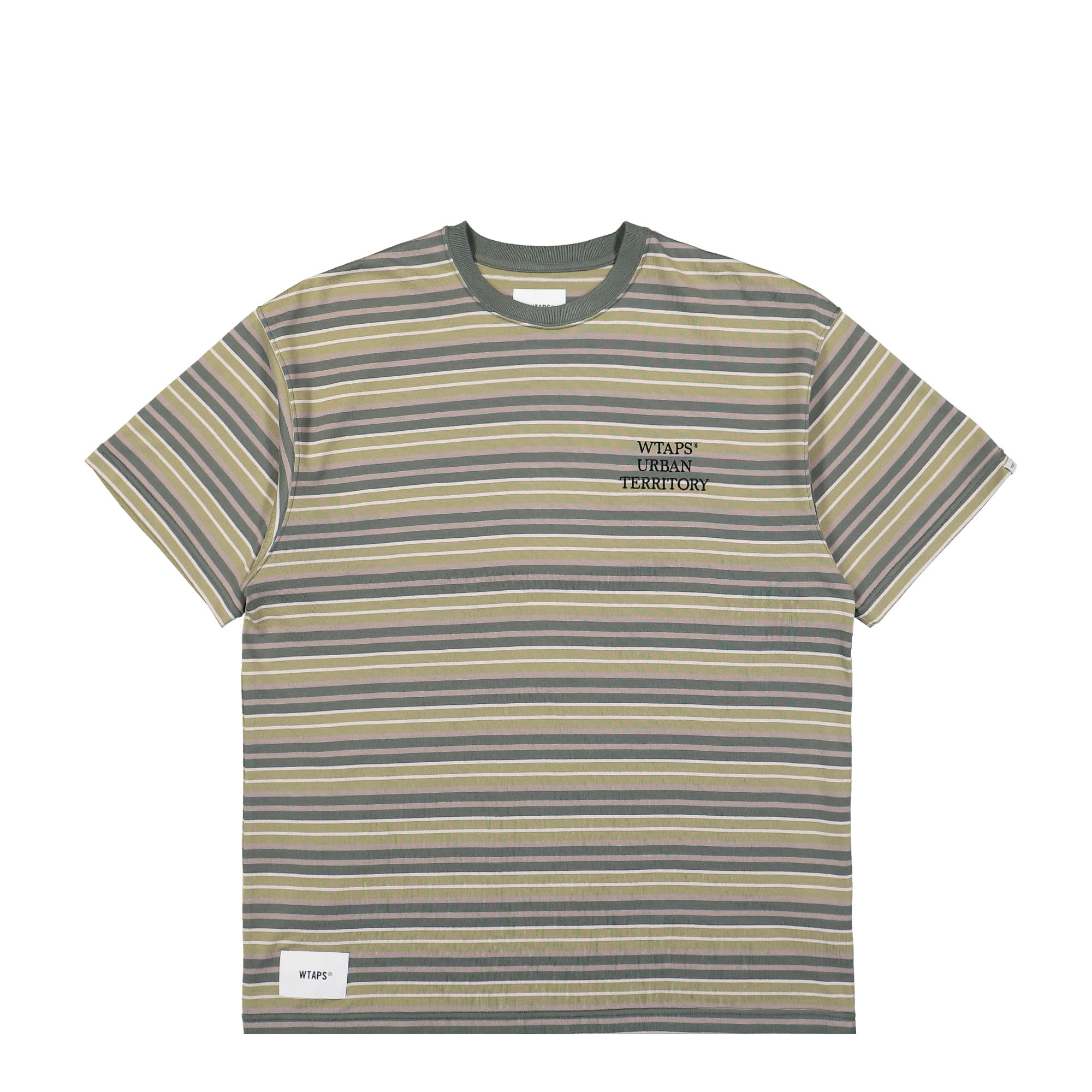 WTAPS BDY 01 T-Shirt Olive Drab T-Shirts 231ATDT-CSM27 / Olive Drab | Overkill