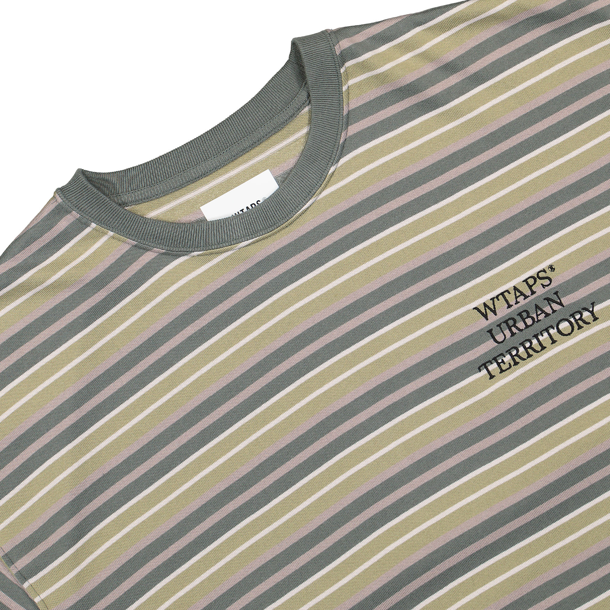 WTAPS BDY 01 T-Shirt Olive Drab T-Shirts Close-up | Overkill
