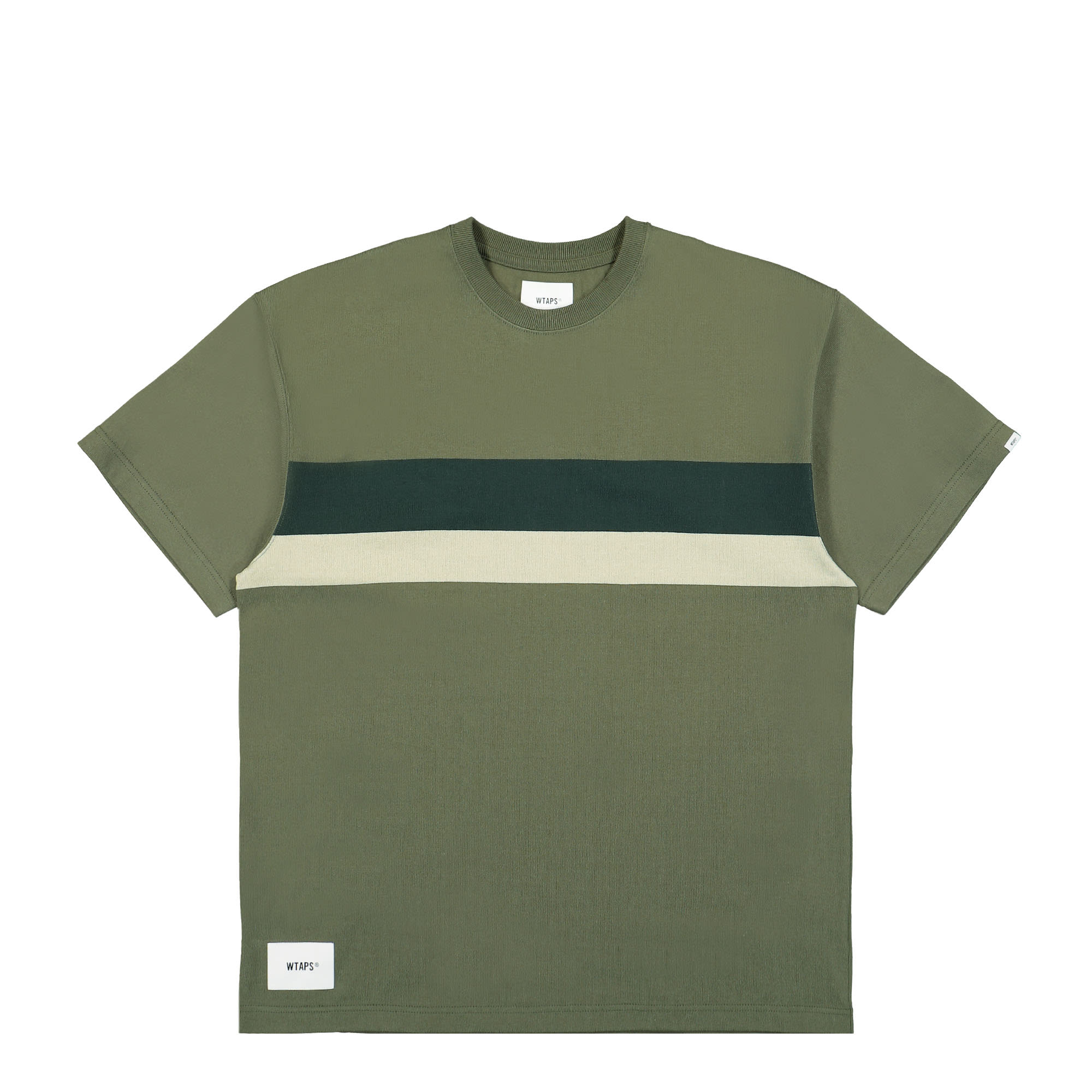 WTAPS BDY 03 SS T-Shirt Olive Drab T-Shirts 231ATDT-CSM36 / Olive Drab | Overkill
