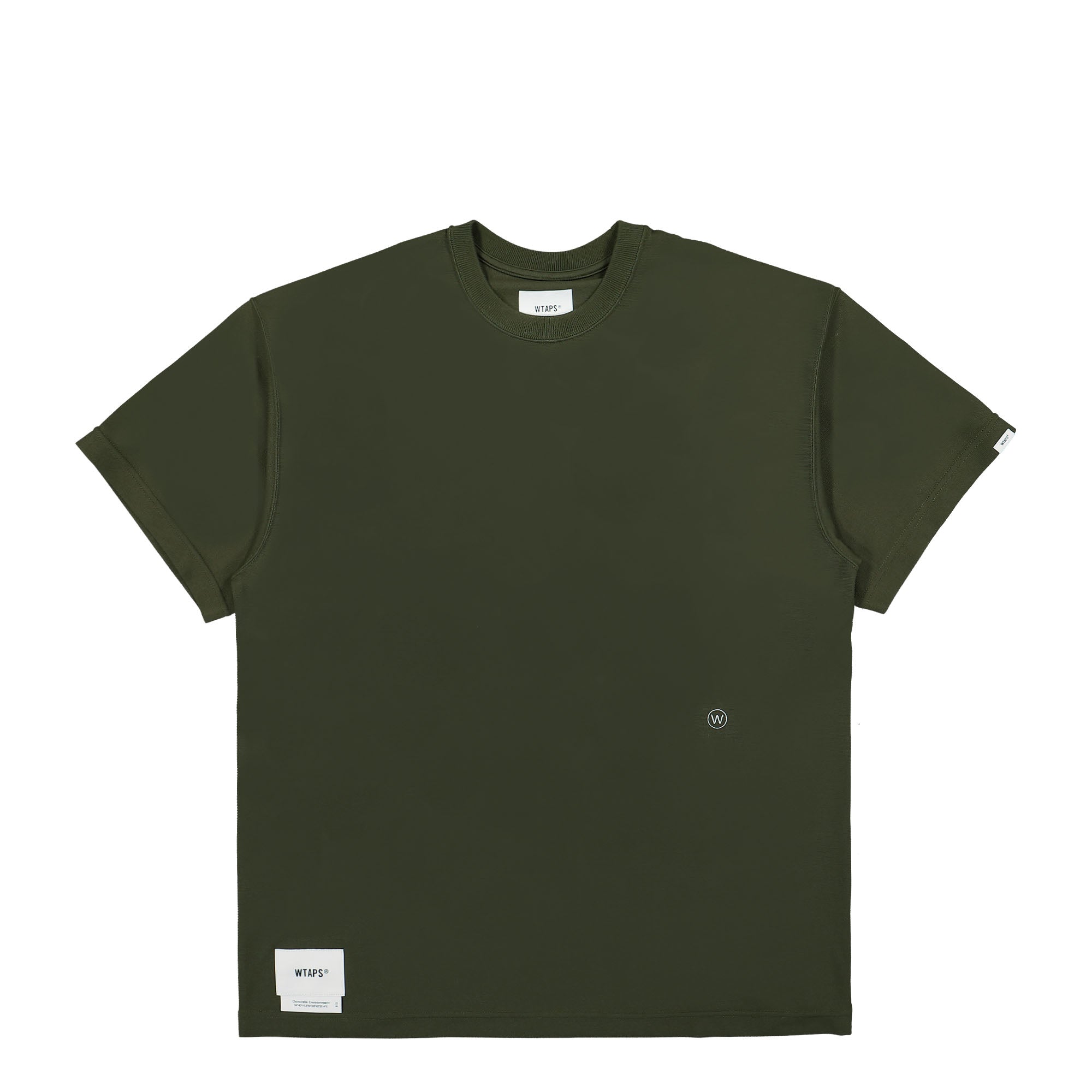 WTAPS Birth SS T-Shirt Olive Drab T-Shirts 231ATDT-CSM39 / Olive Drab | Overkill