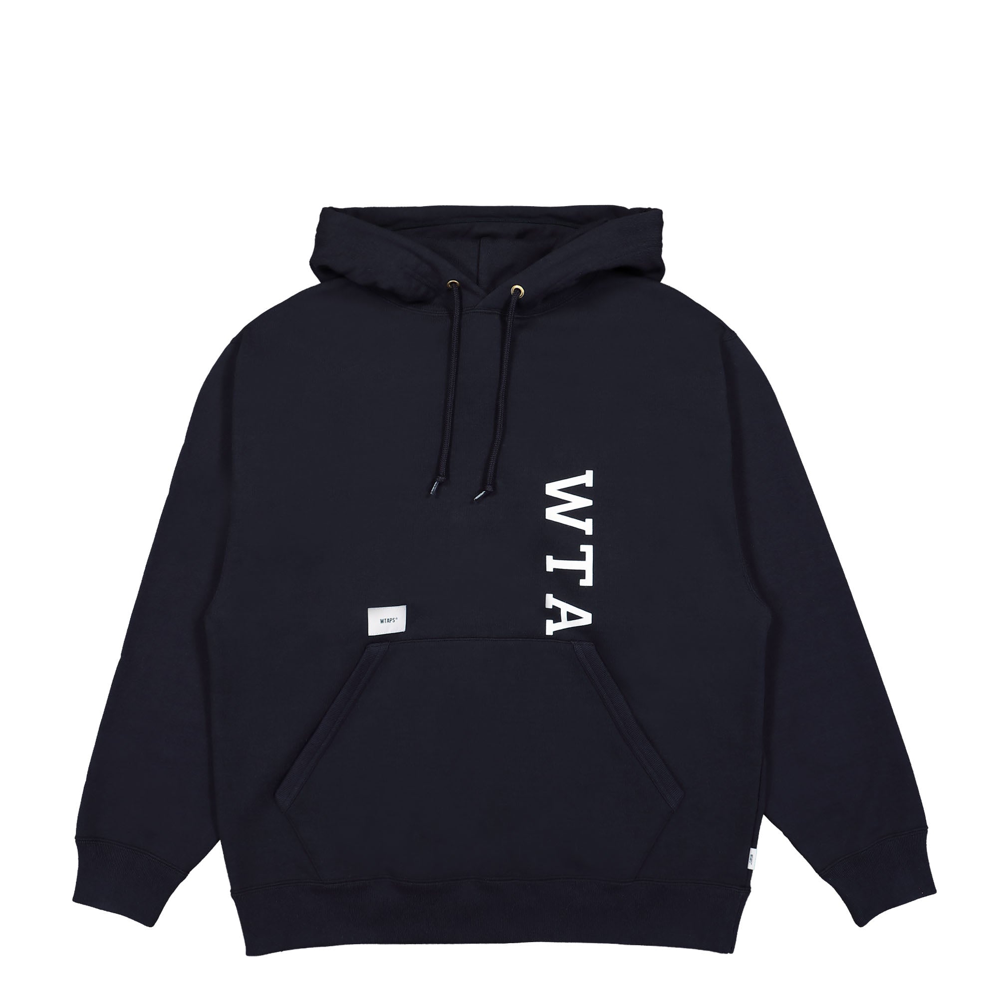WTAPS Design 01 Hooded Sweatshirt Navy Hoodies 231ATDT-CSM01 / Navy | Overkill