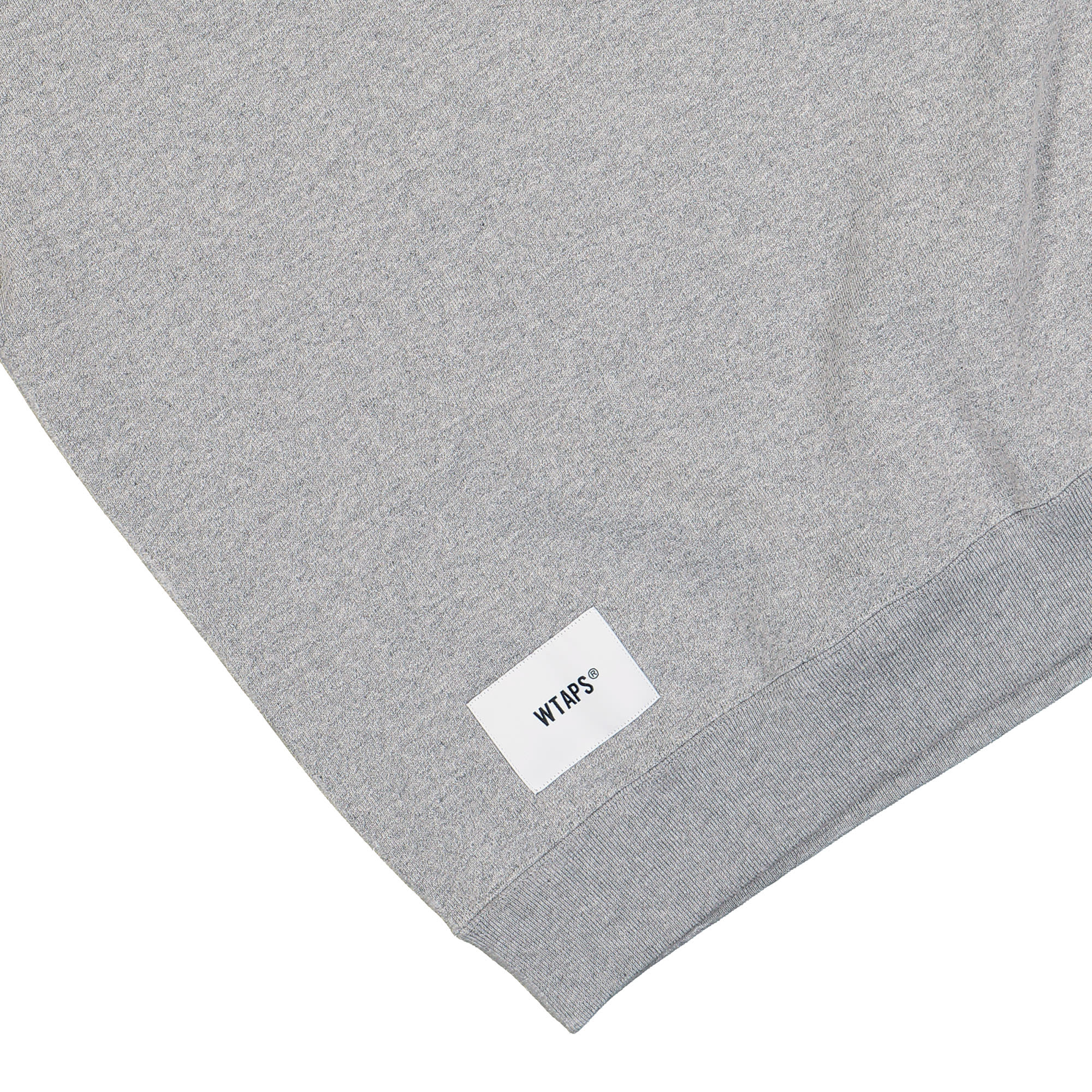WTAPS Design 01 Sweatshirt Ash Gray Sweatshirts Detailfoto | Overkill