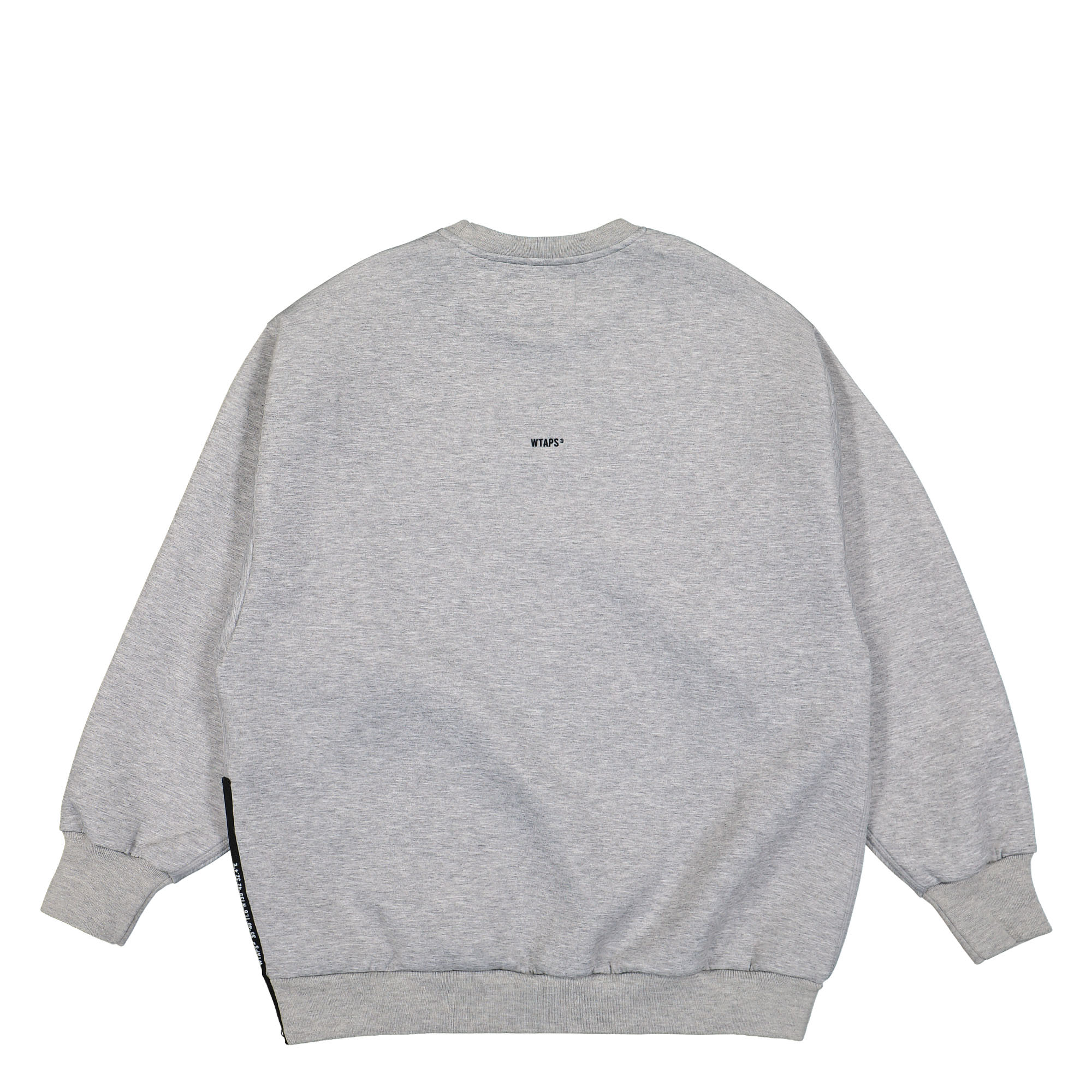 WTAPS Wound Crewneck Sweatshirt Ash Gray Sweatshirts Material | Overkill