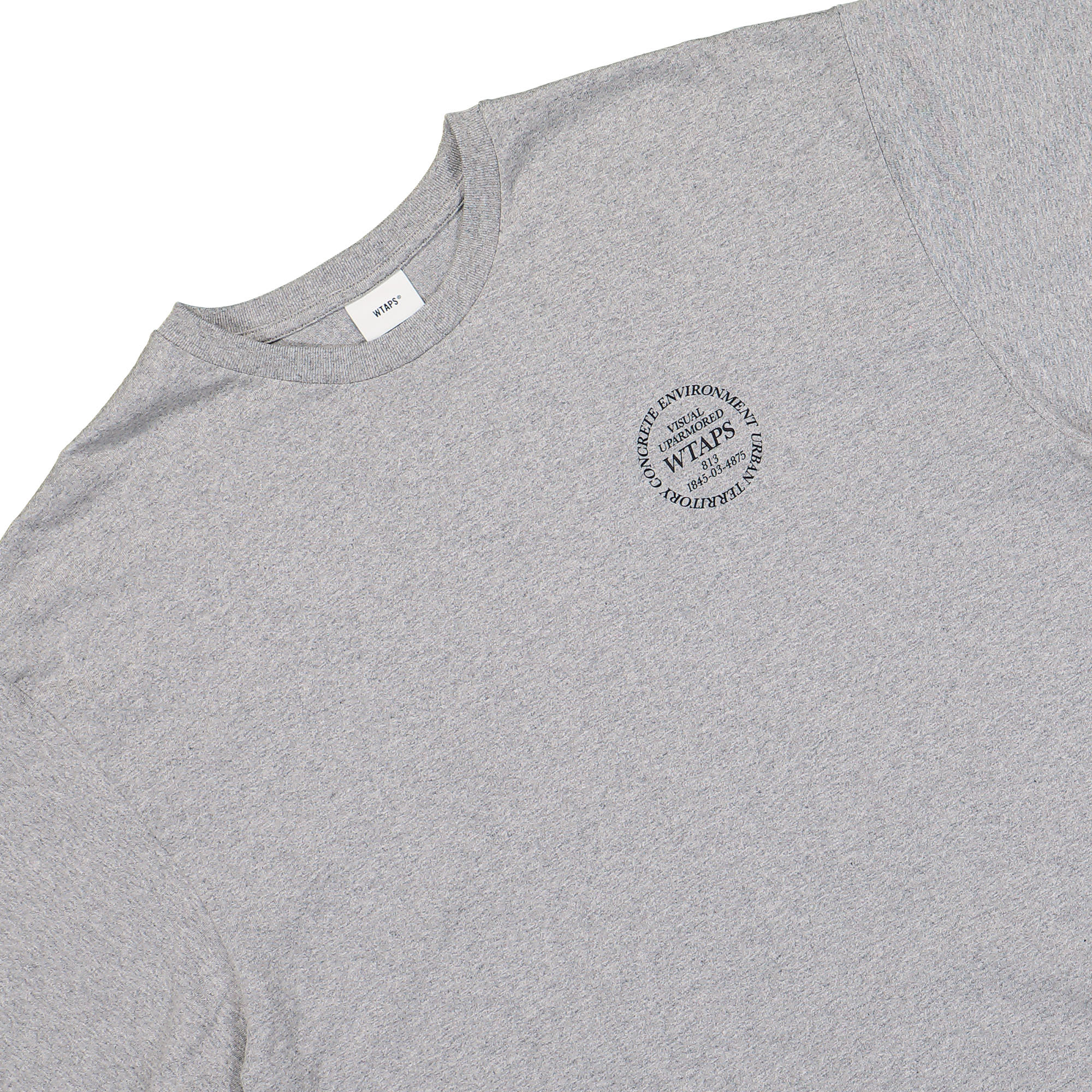 WTAPS Urban Transition Longsleeve T-Shirt Ash Gray Longsleeves Material | Overkill