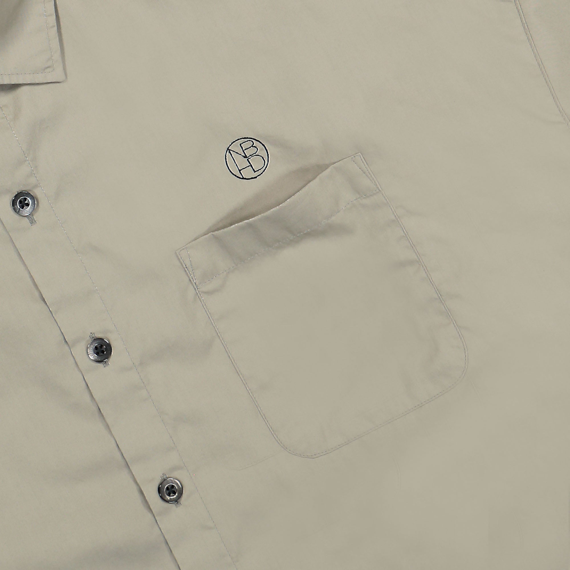 Neighborhood Over Short Sleeve Shirt Green Shirts Detailfoto | Overkill