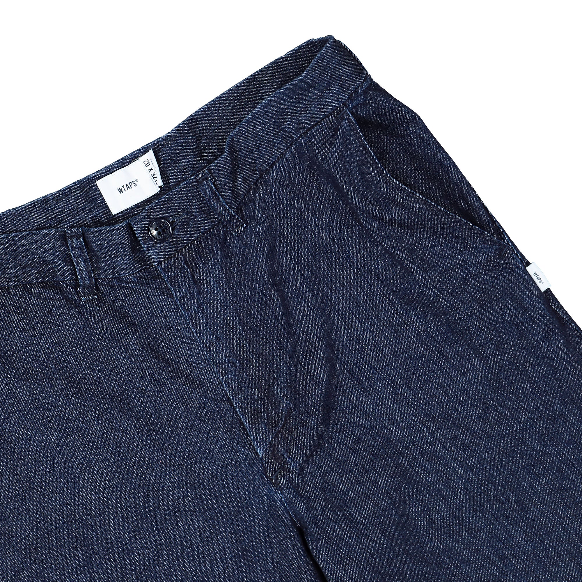 WTAPS WRKT2002 Trousers Indigo Casual Pants Detailfoto | Overkill