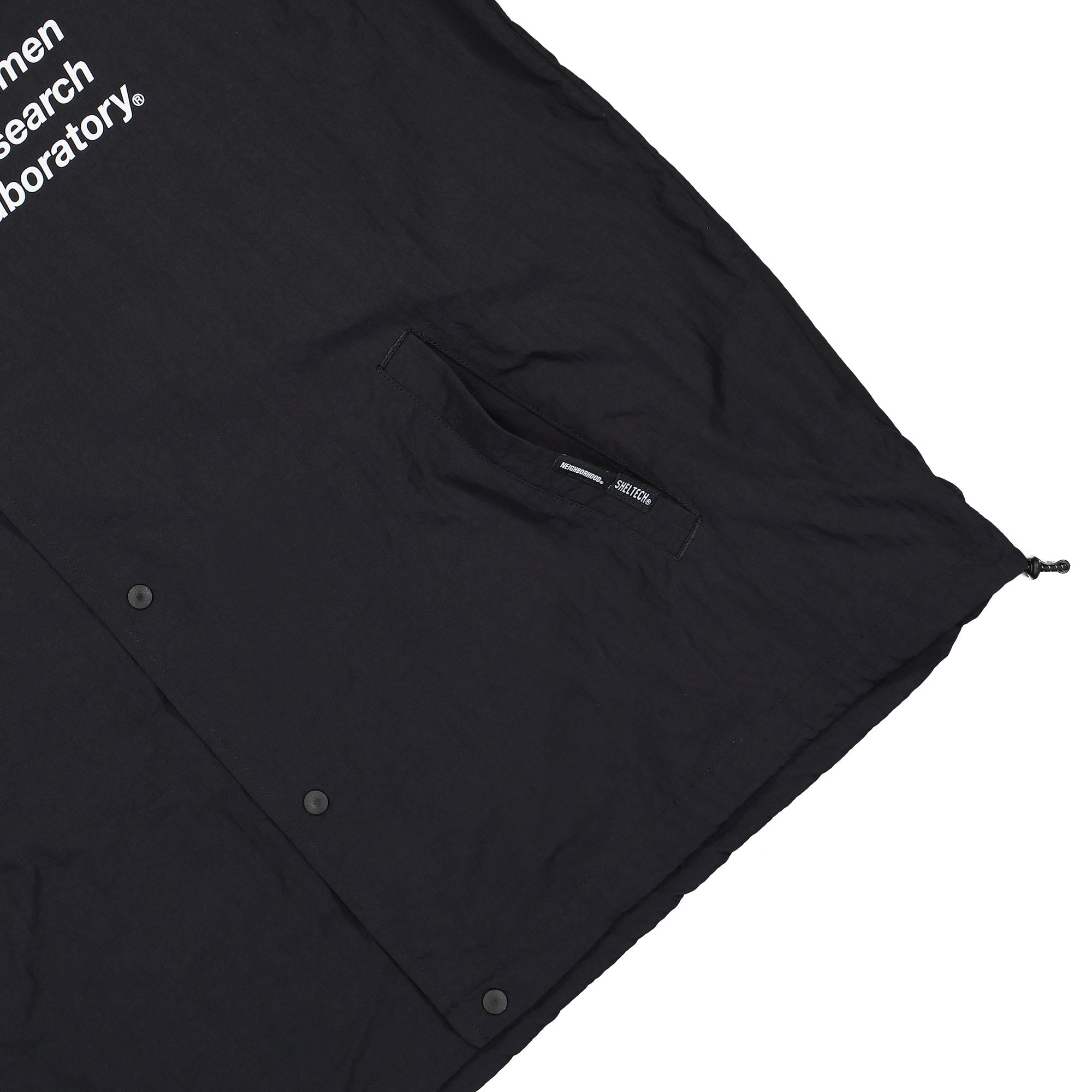Neighborhood SRL x Neighborhood Sheltech Shirt Black Shirts Detailfoto | Overkill